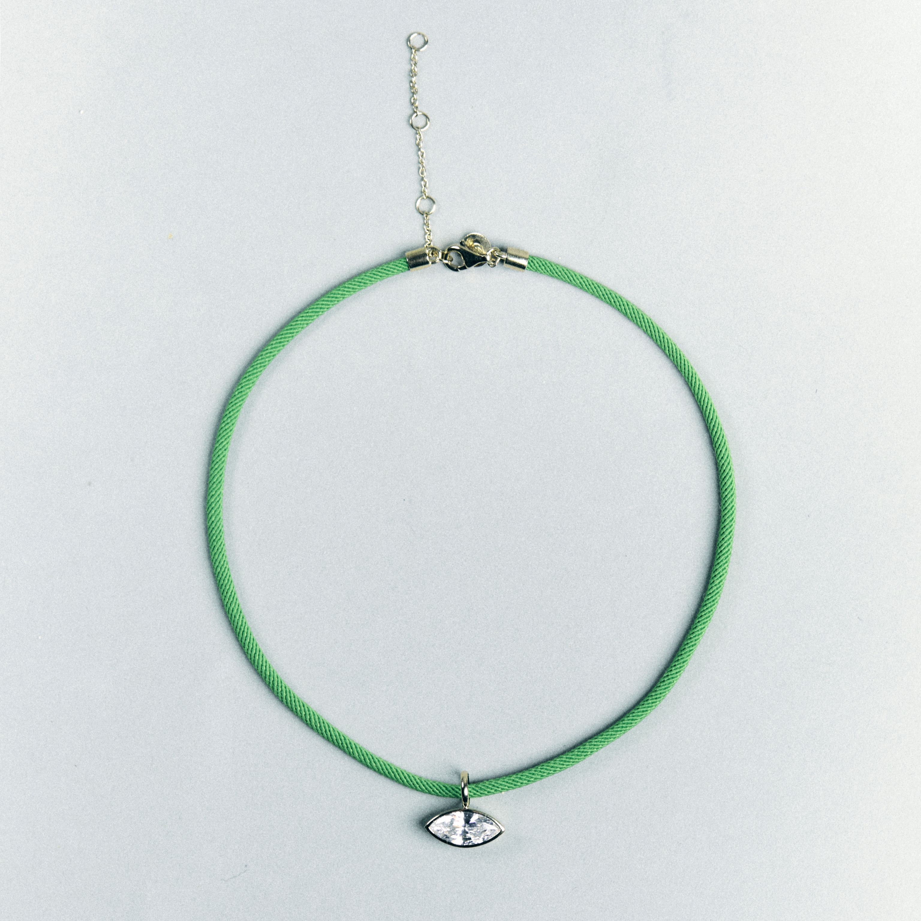 The Axis Necklace | Emerald