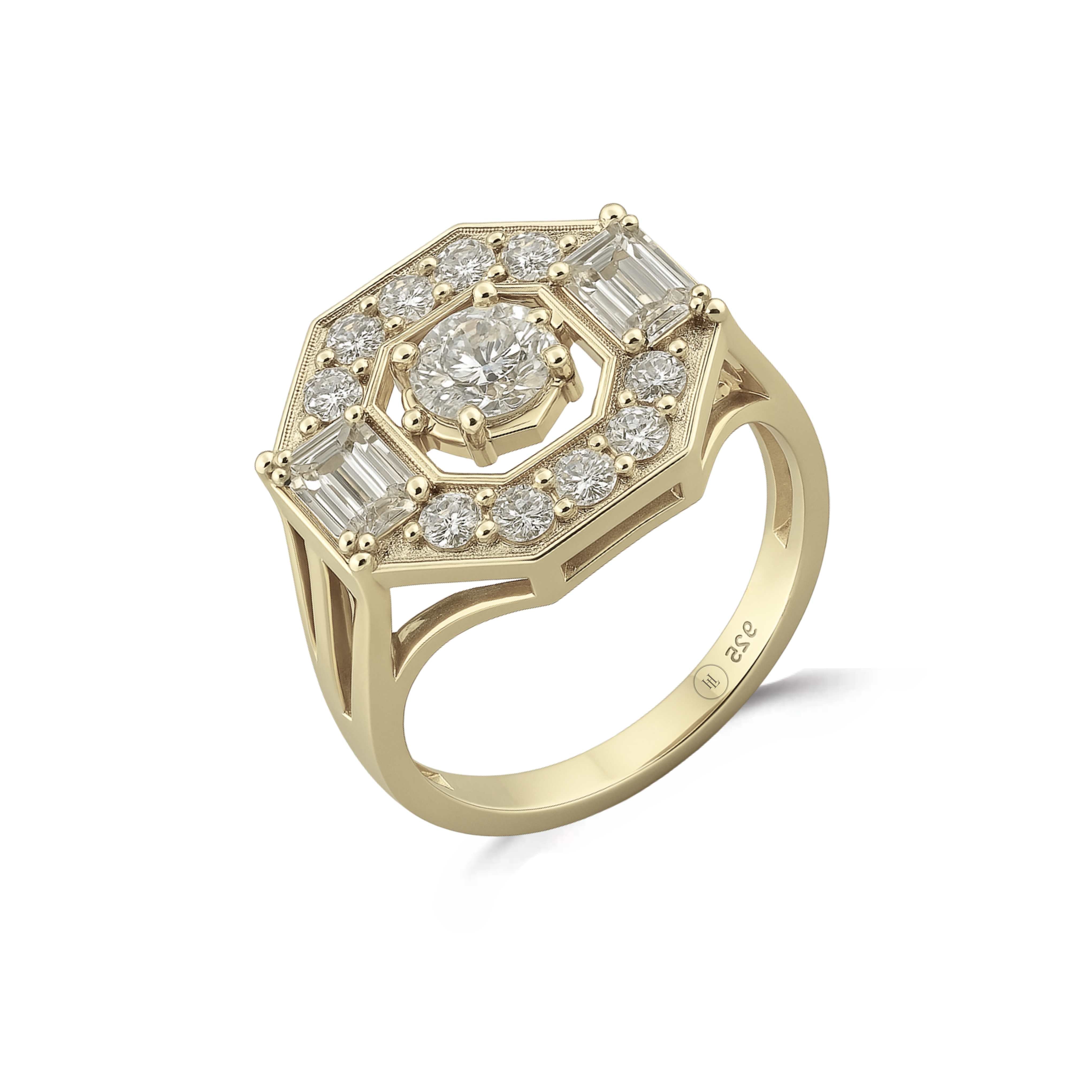 The Gold Beaux Ring