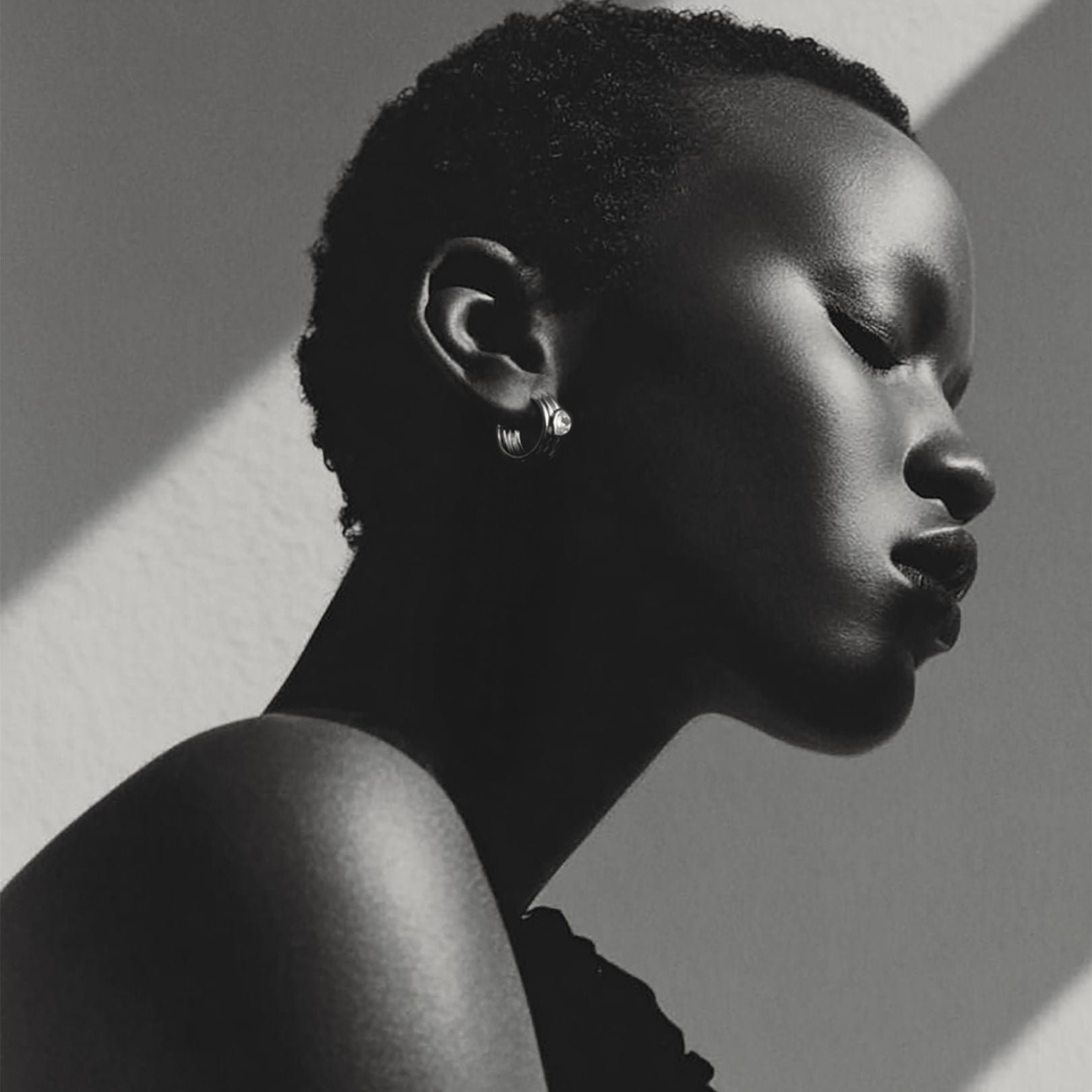 The Silver Zephyr Hoops