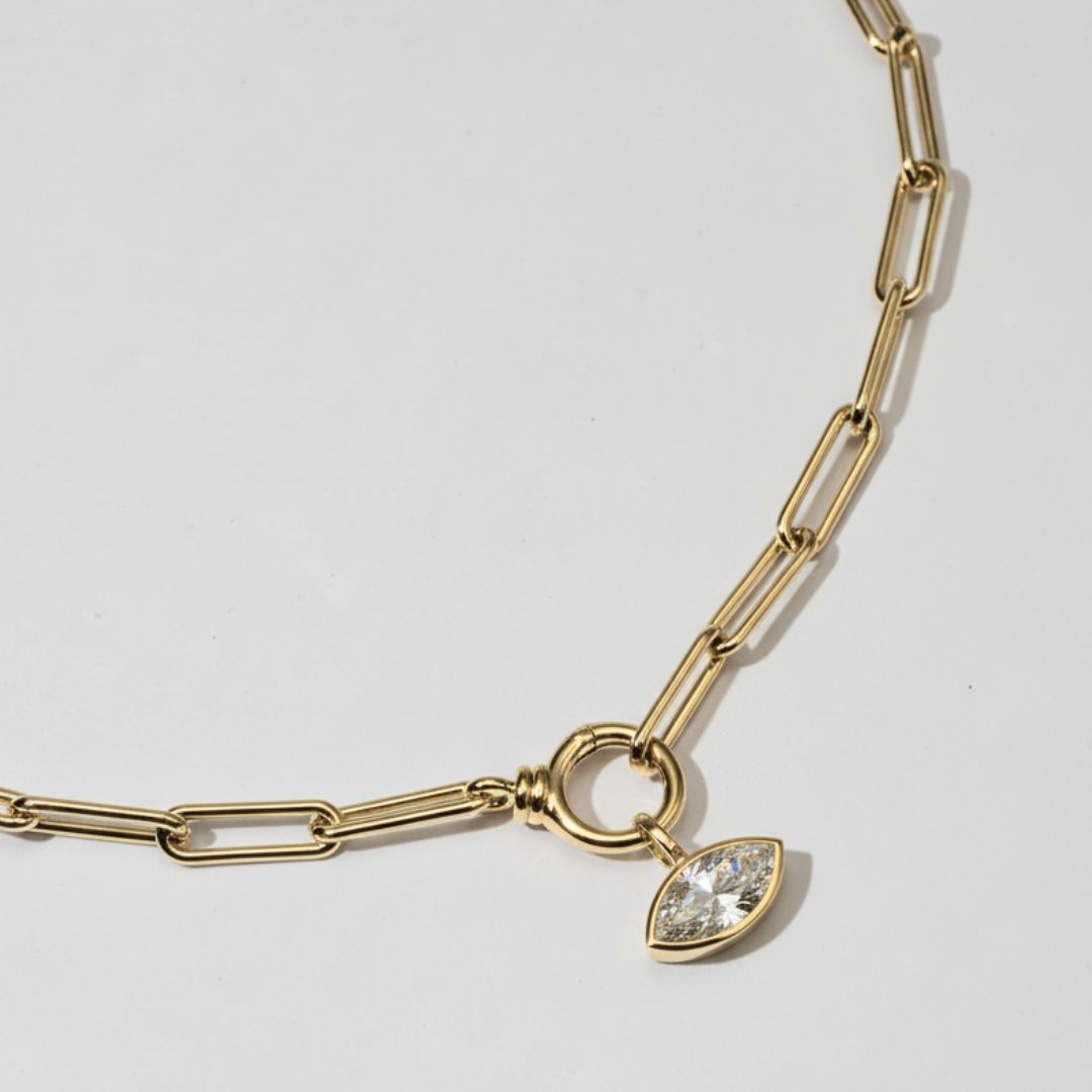 The Gold Axis Chain Necklace