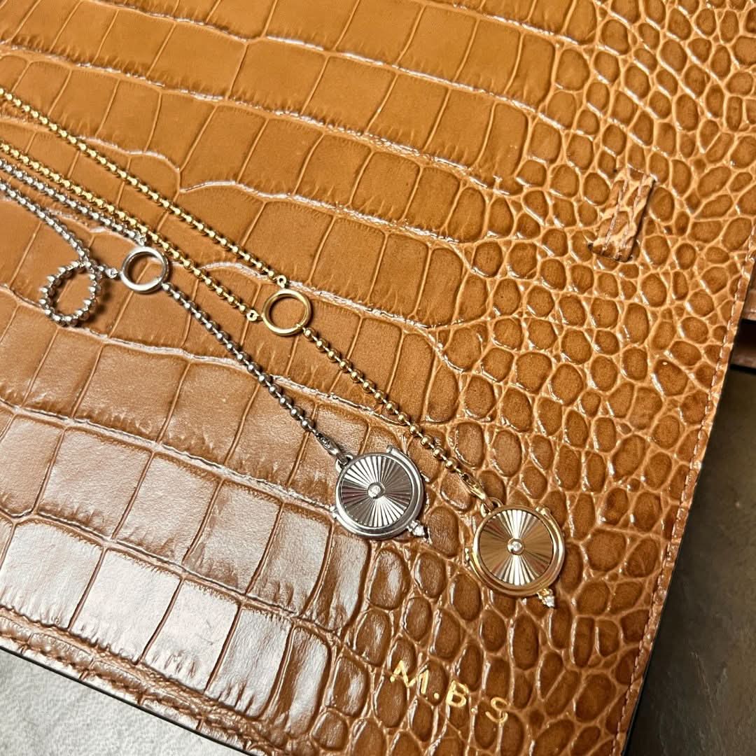 Sample: The Silver Anna Lariat Necklace