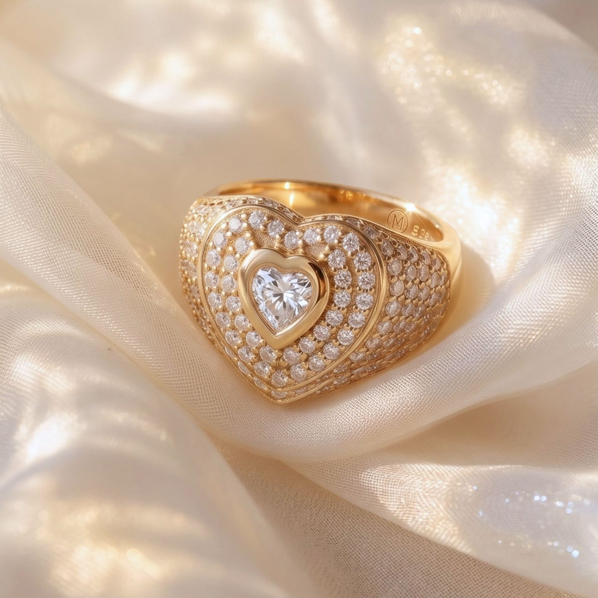 The Heart of Gold Ring