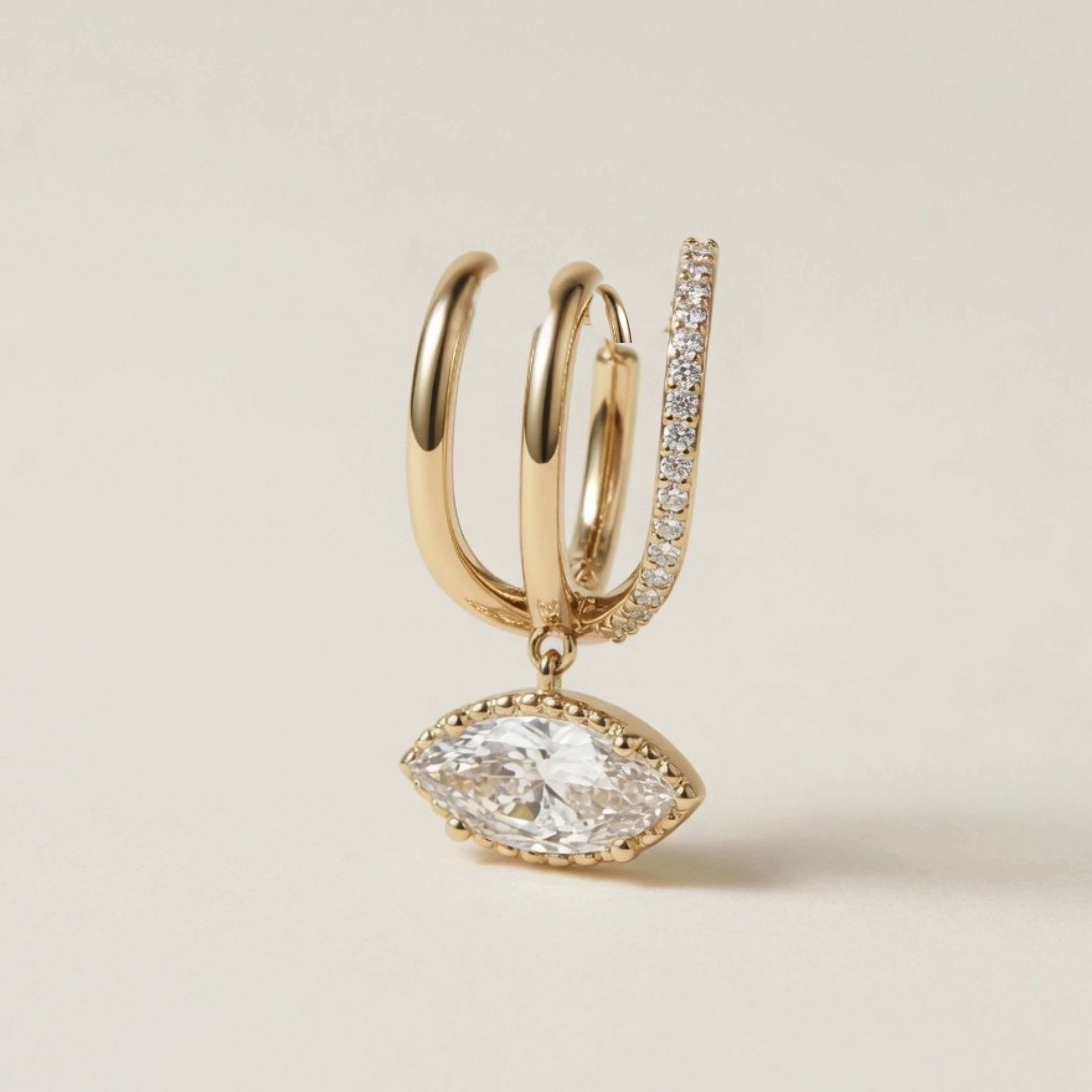 The Axis Cage Earrings