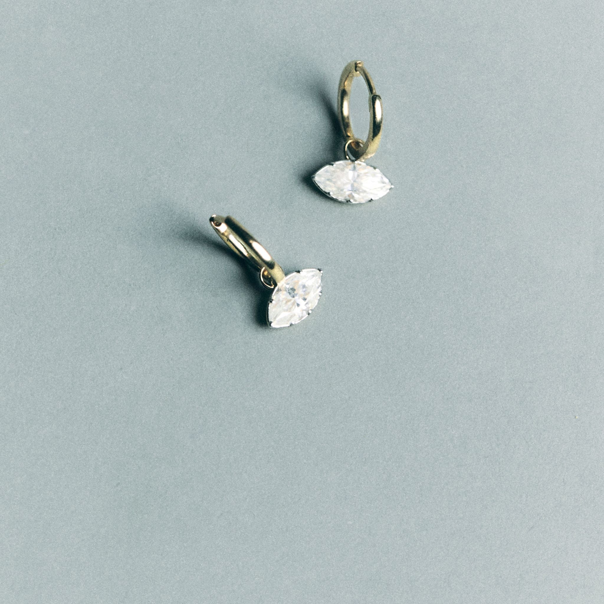 The Moissanite Axis Earrings