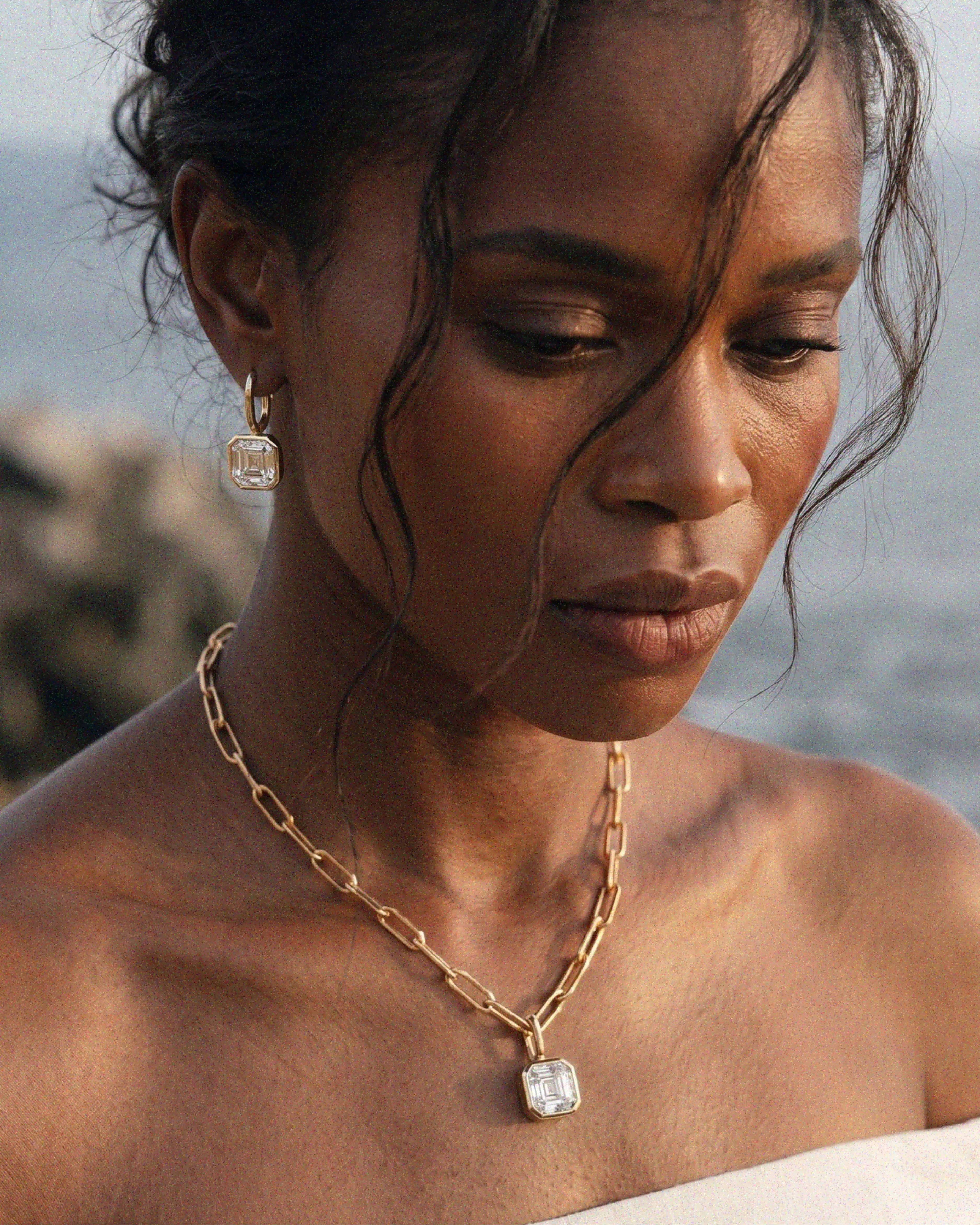 The Gold Marilyn Necklace