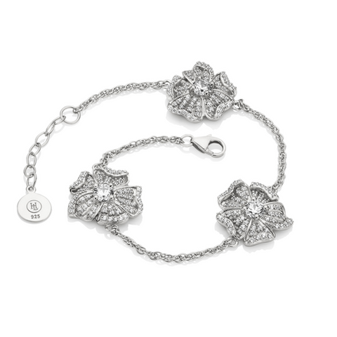 The Silver In Bloom Bracelet