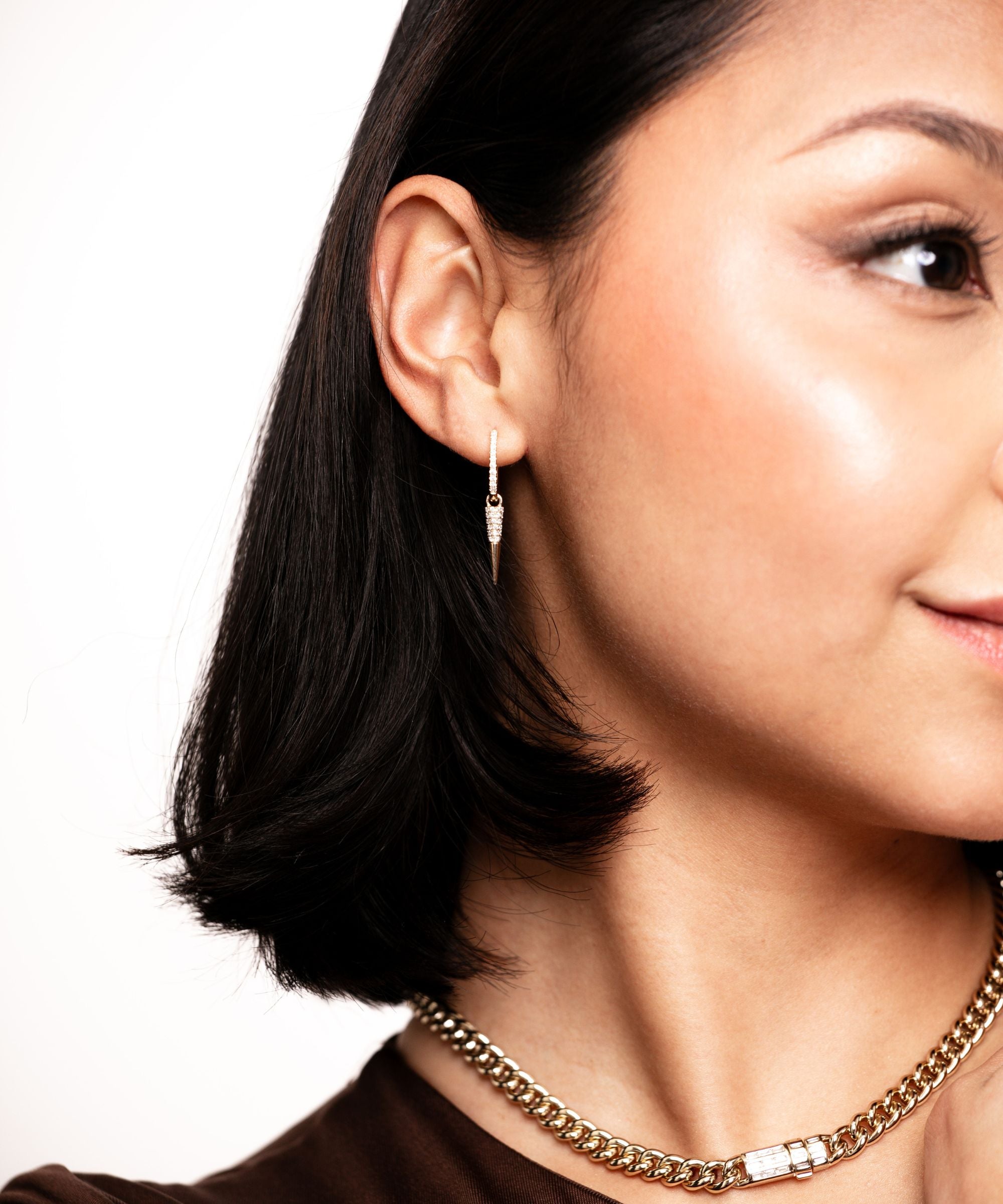 The Diamond Dart Earrings