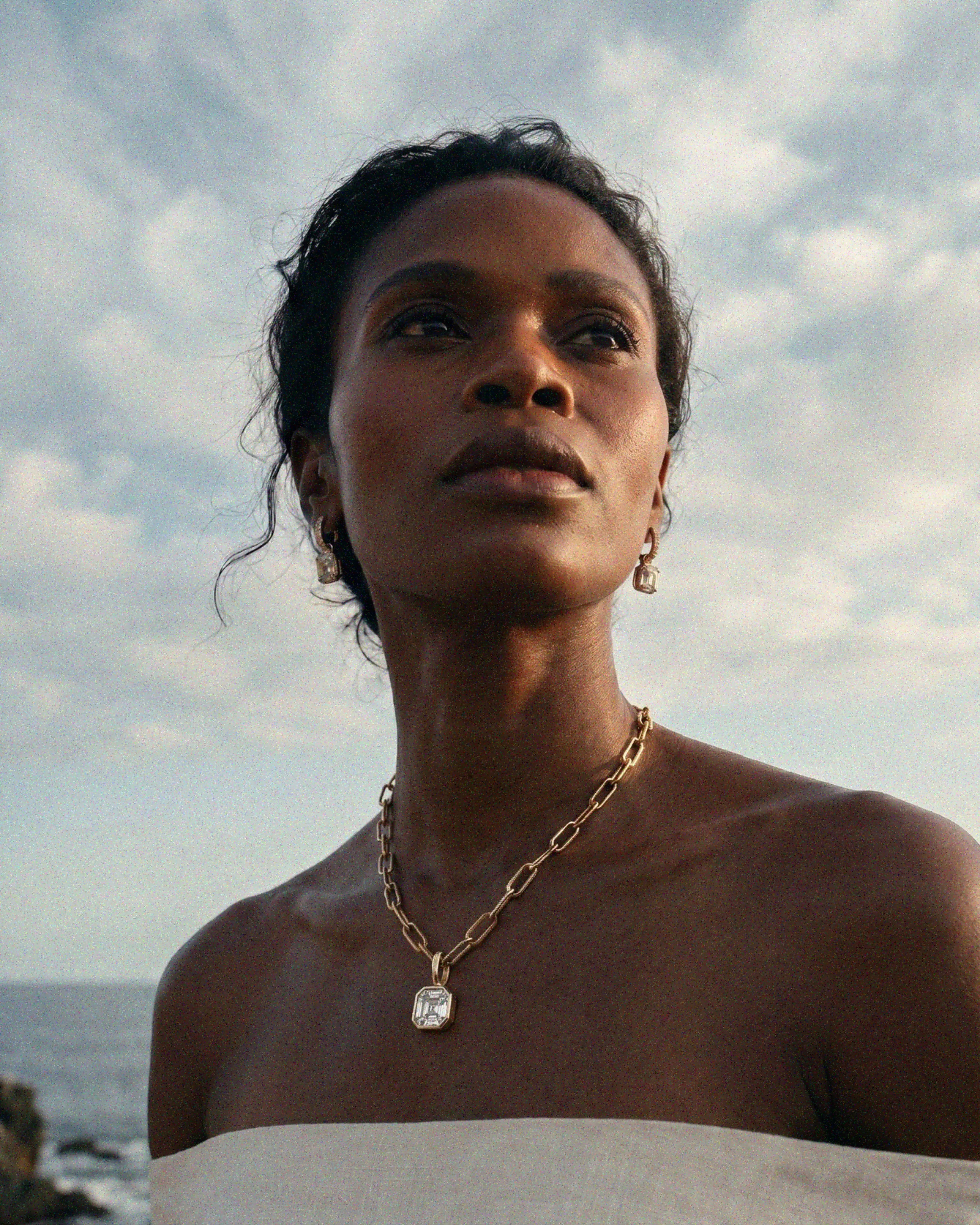 The Gold Marilyn Necklace