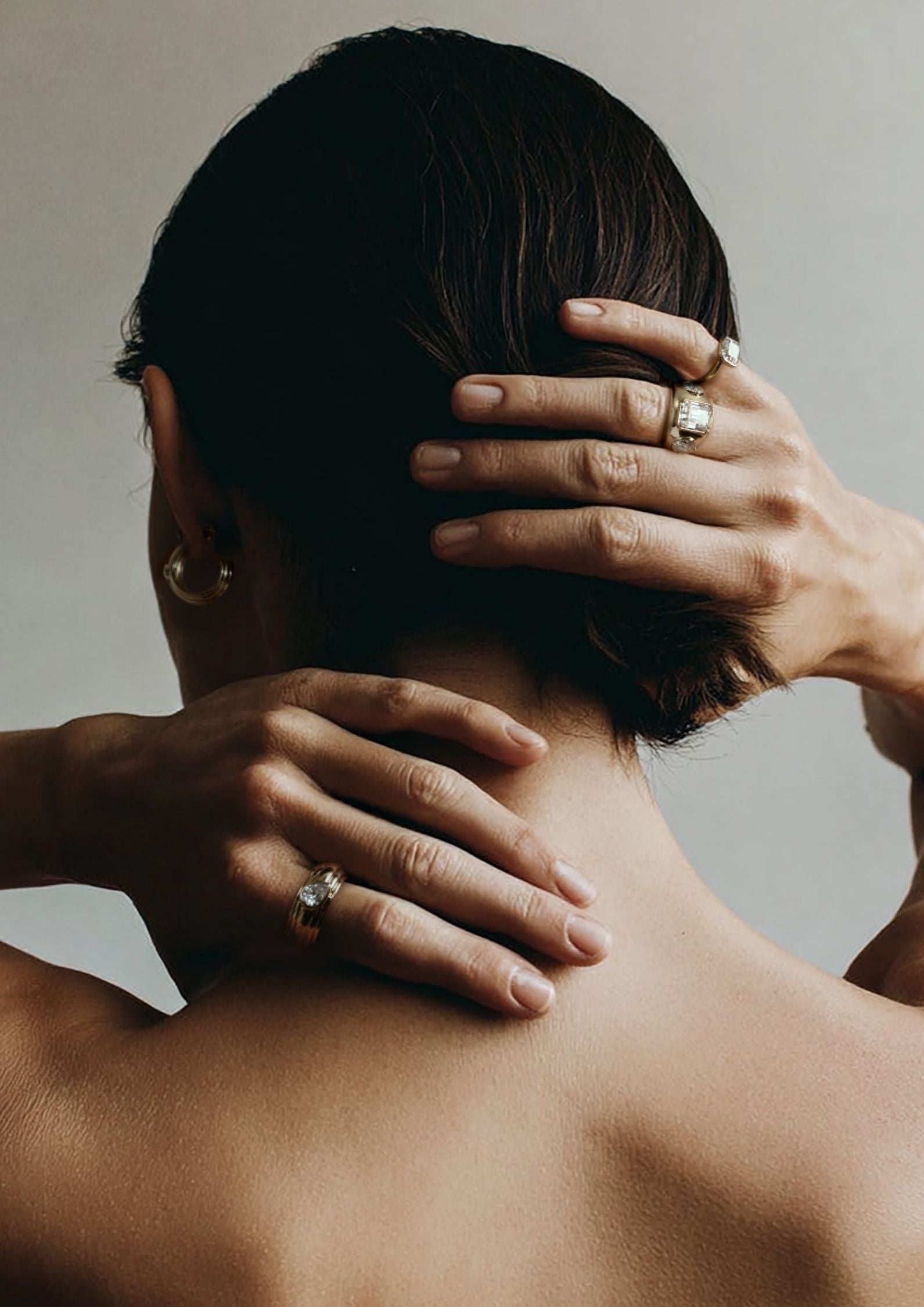 The 14k Solid Gold & Cultivated Diamond Nox Ring