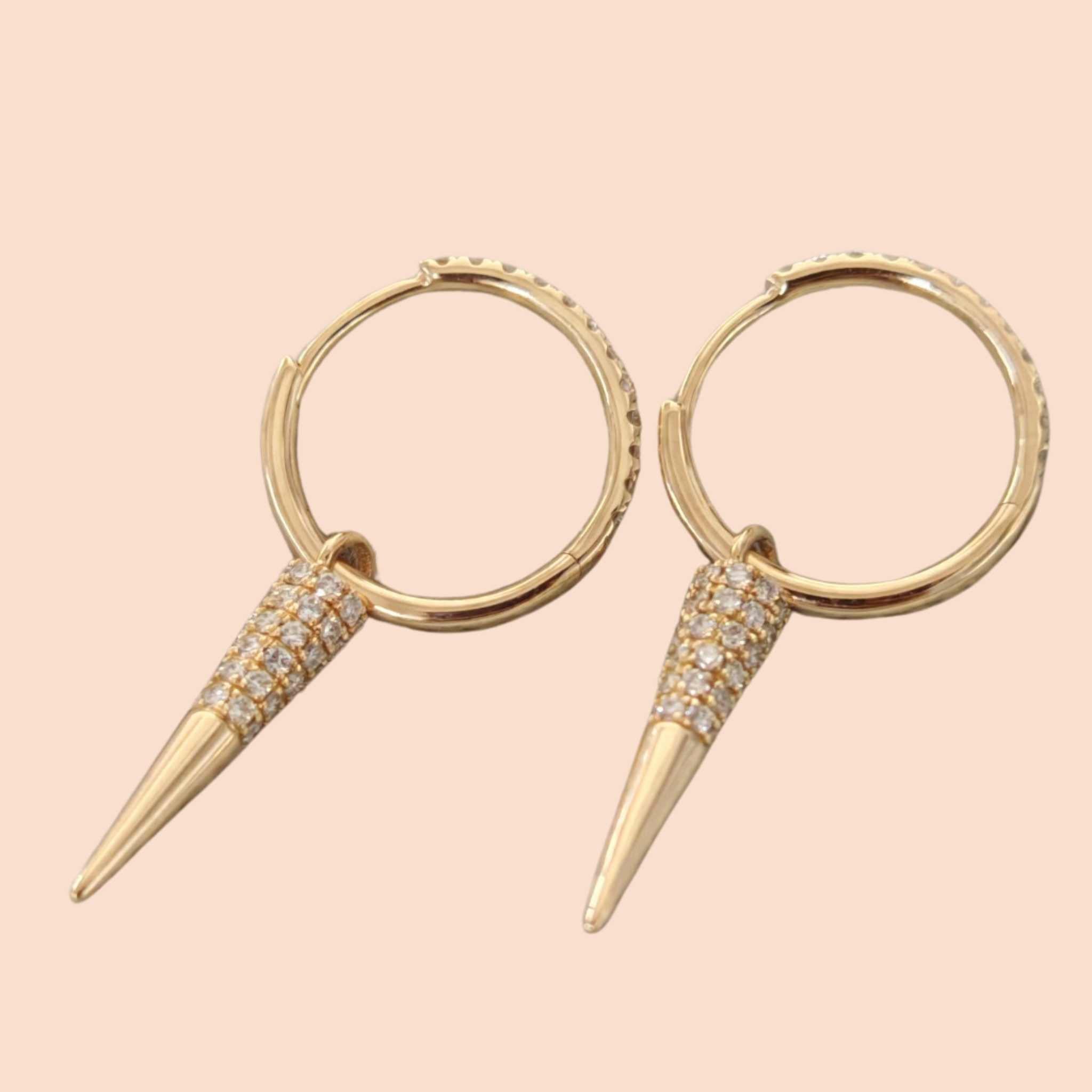 The Diamond Dart Earrings