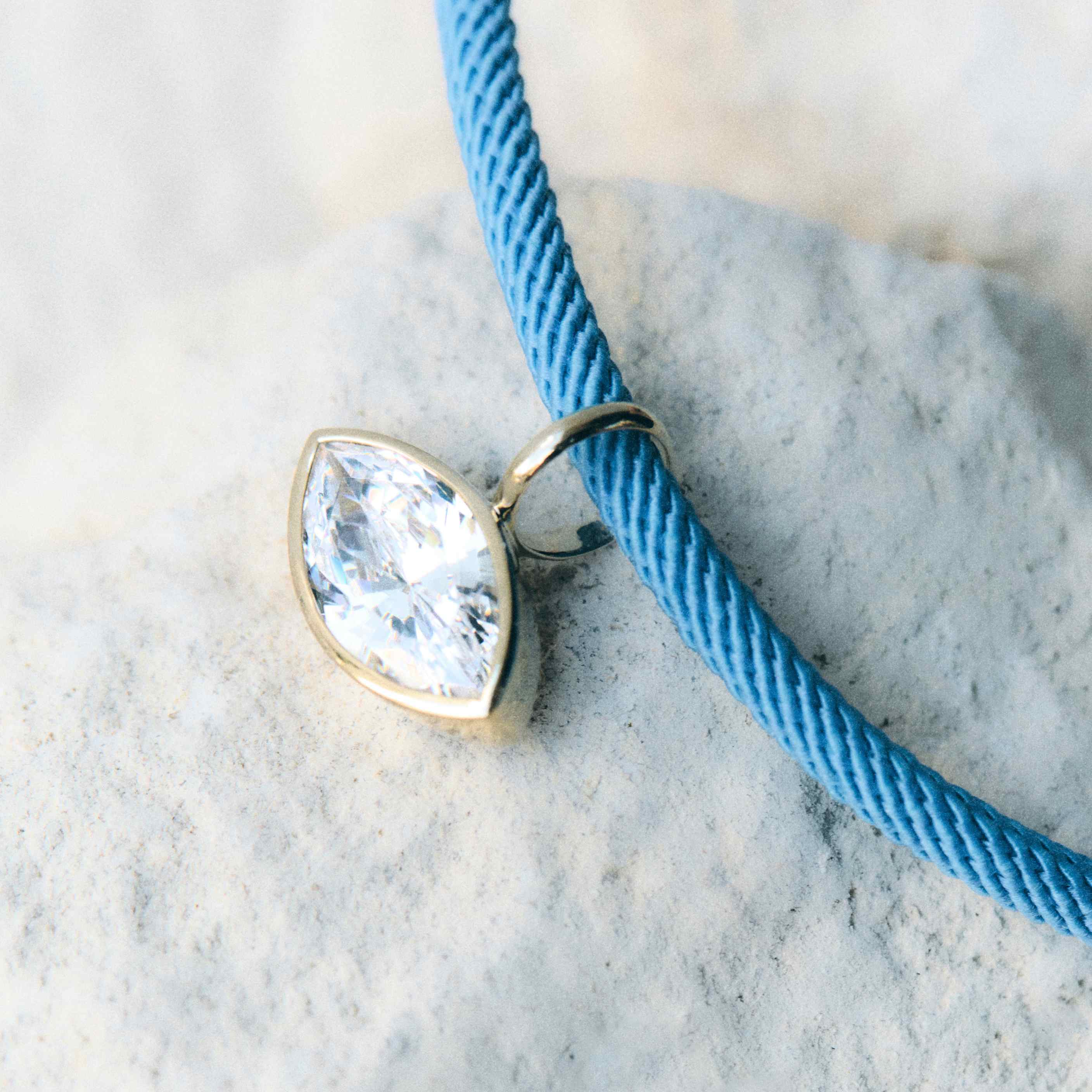 The Axis Necklace | Blue