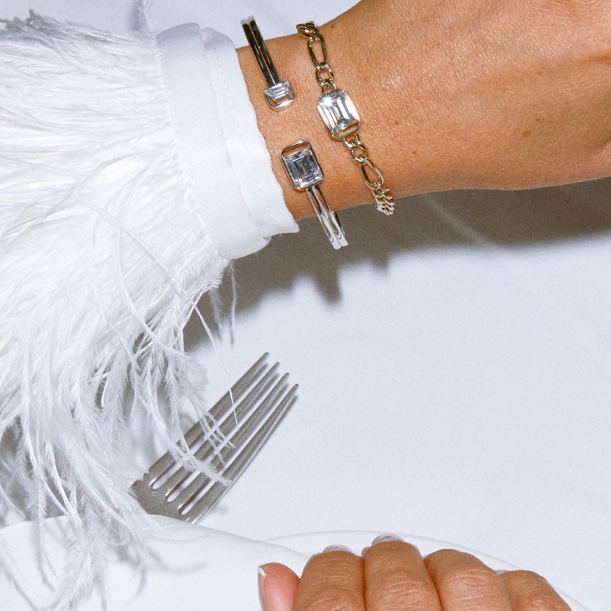 The Gold Norma Bangle