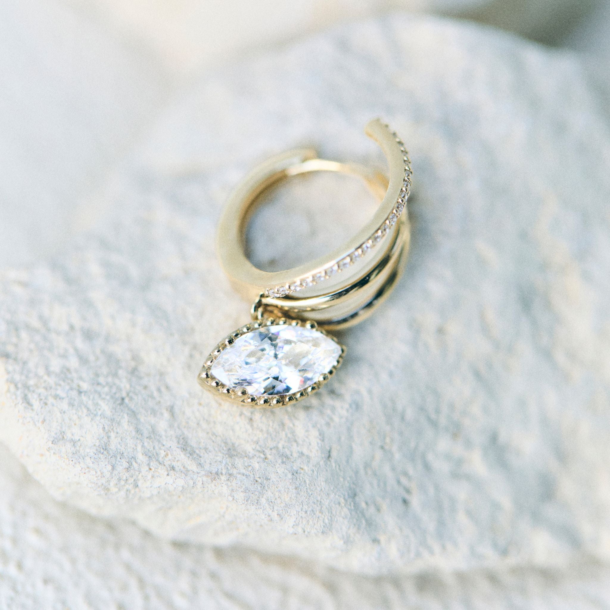 The Axis Cage Earrings
