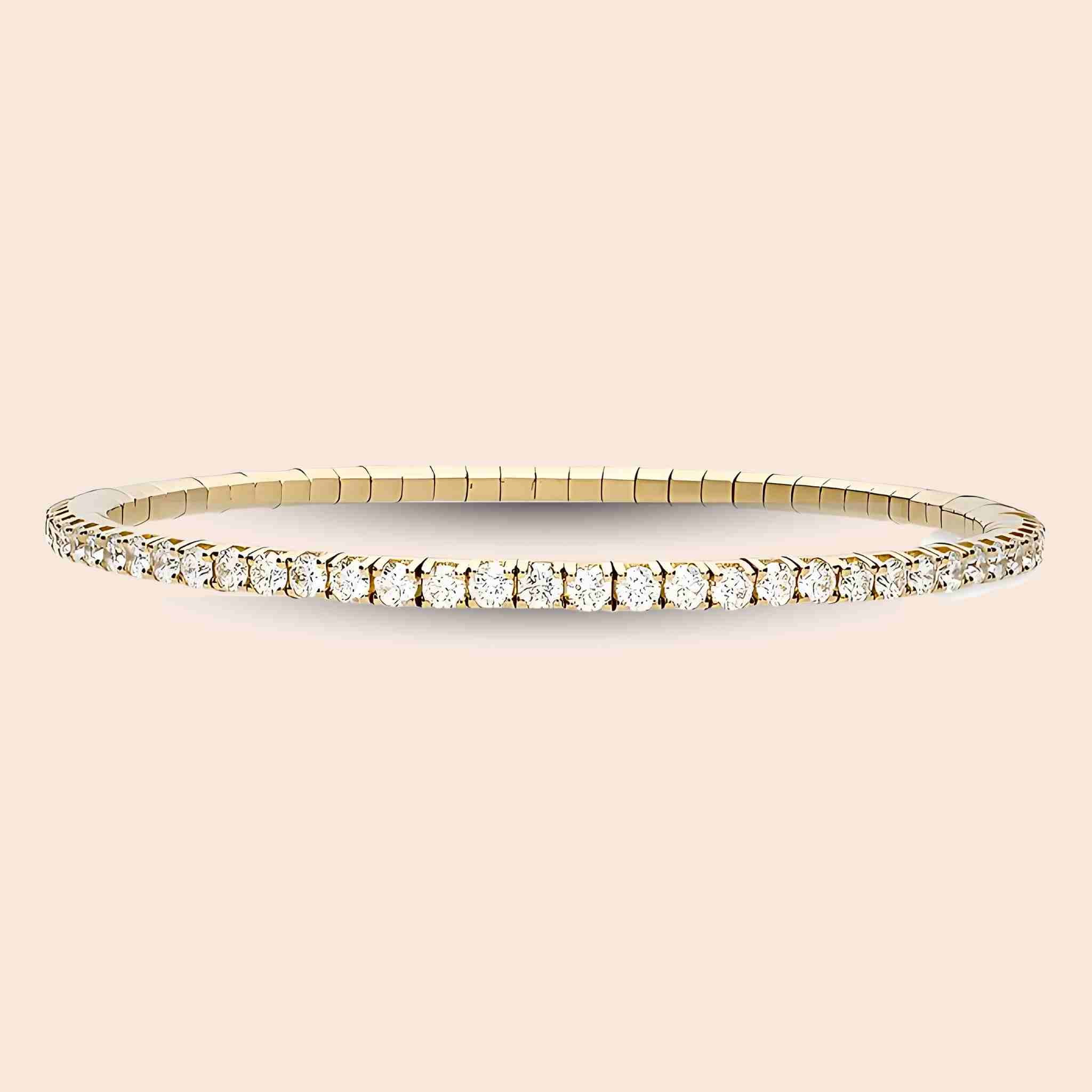 The Stretch Diamond Tennis Bracelet