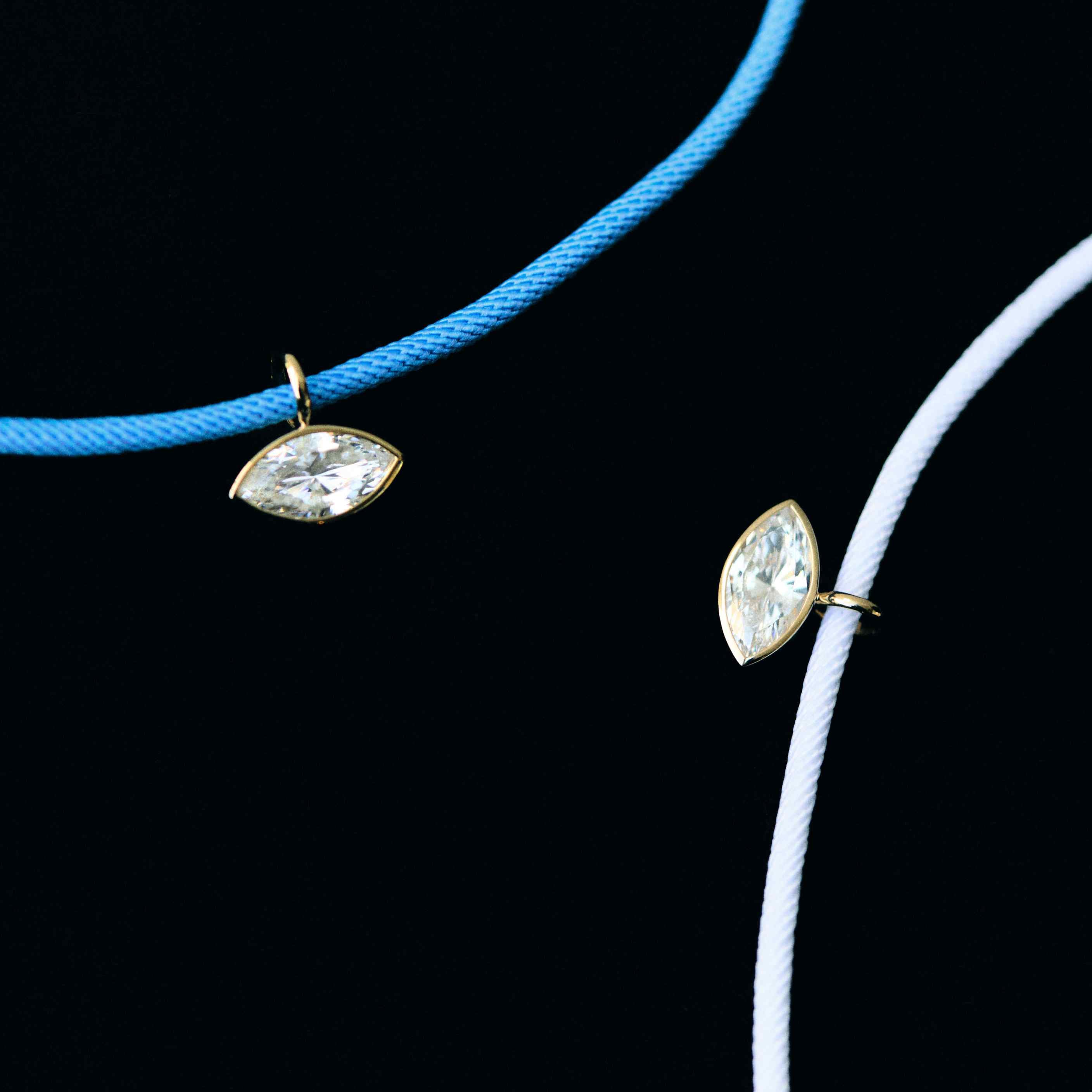 The Axis Necklace | Blue