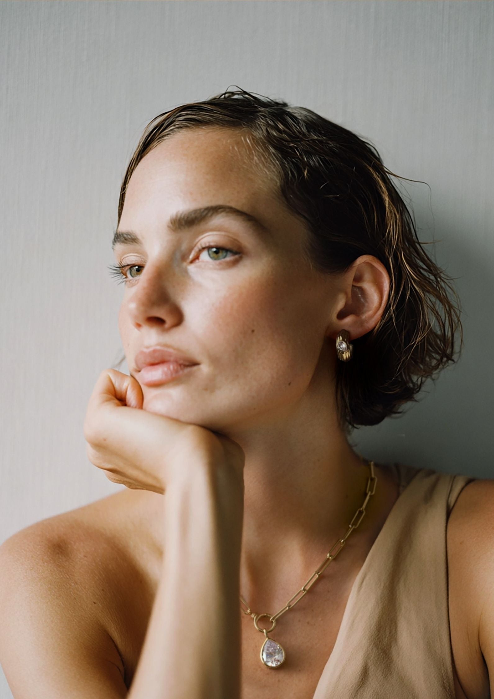 The Gold Zephyr Hoops