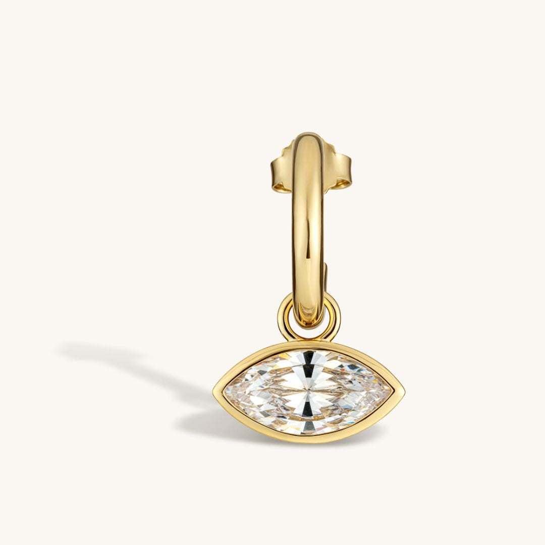 The Gold East-West Earrings