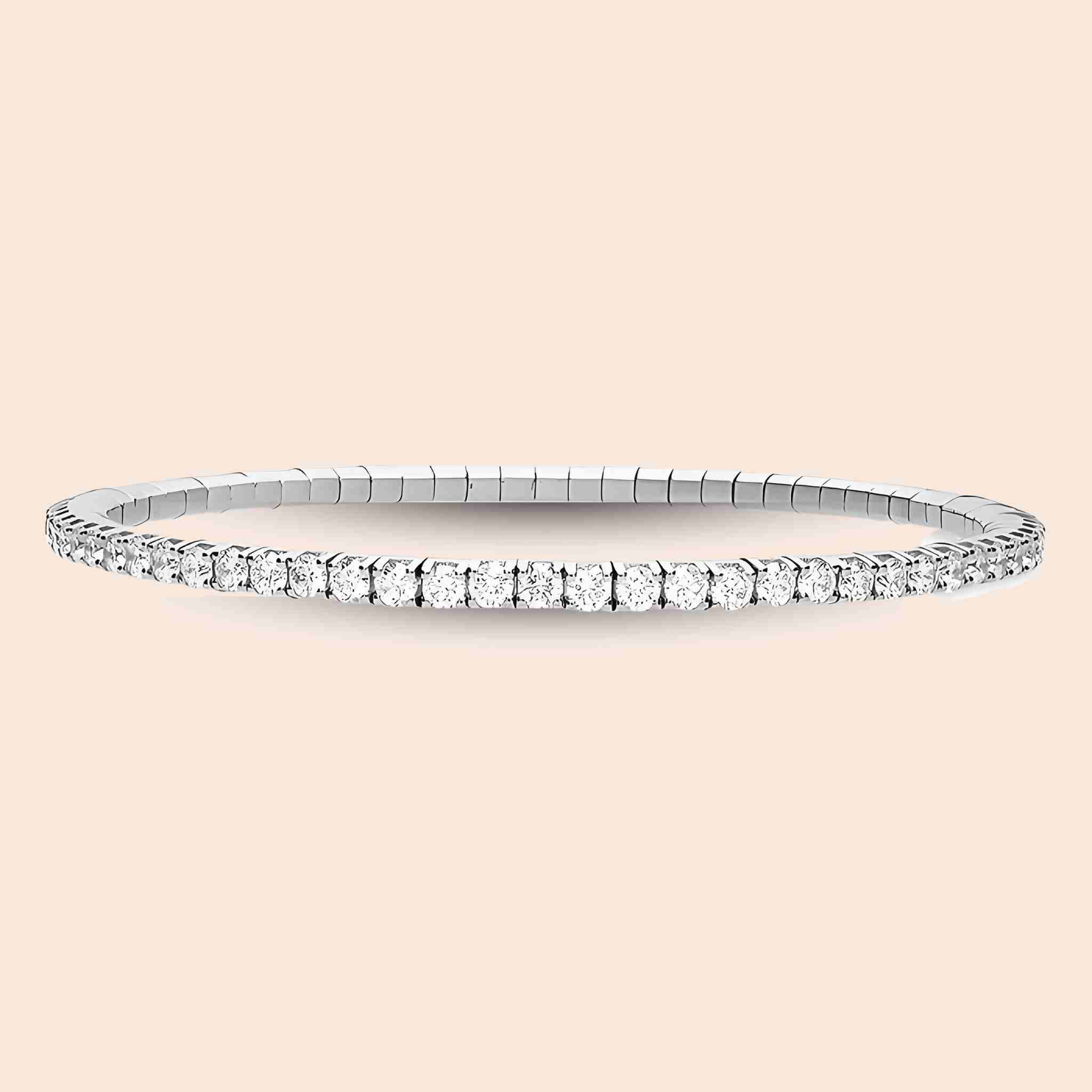 The Stretch Diamond Tennis Bracelet