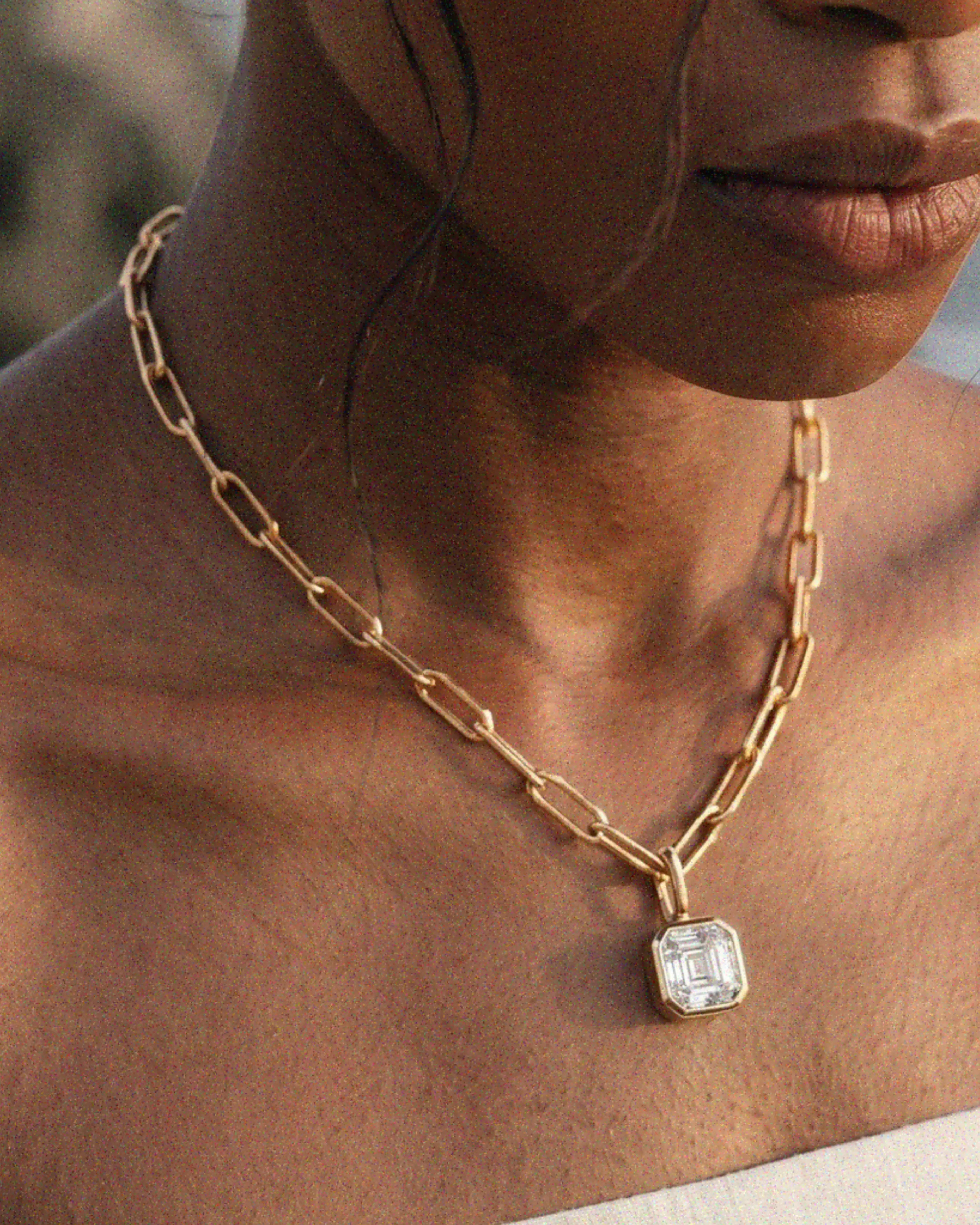 The Gold Marilyn Necklace