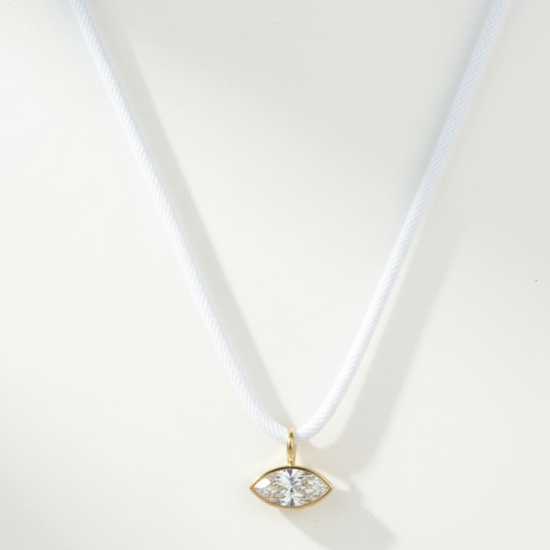 The Axis Necklace | White