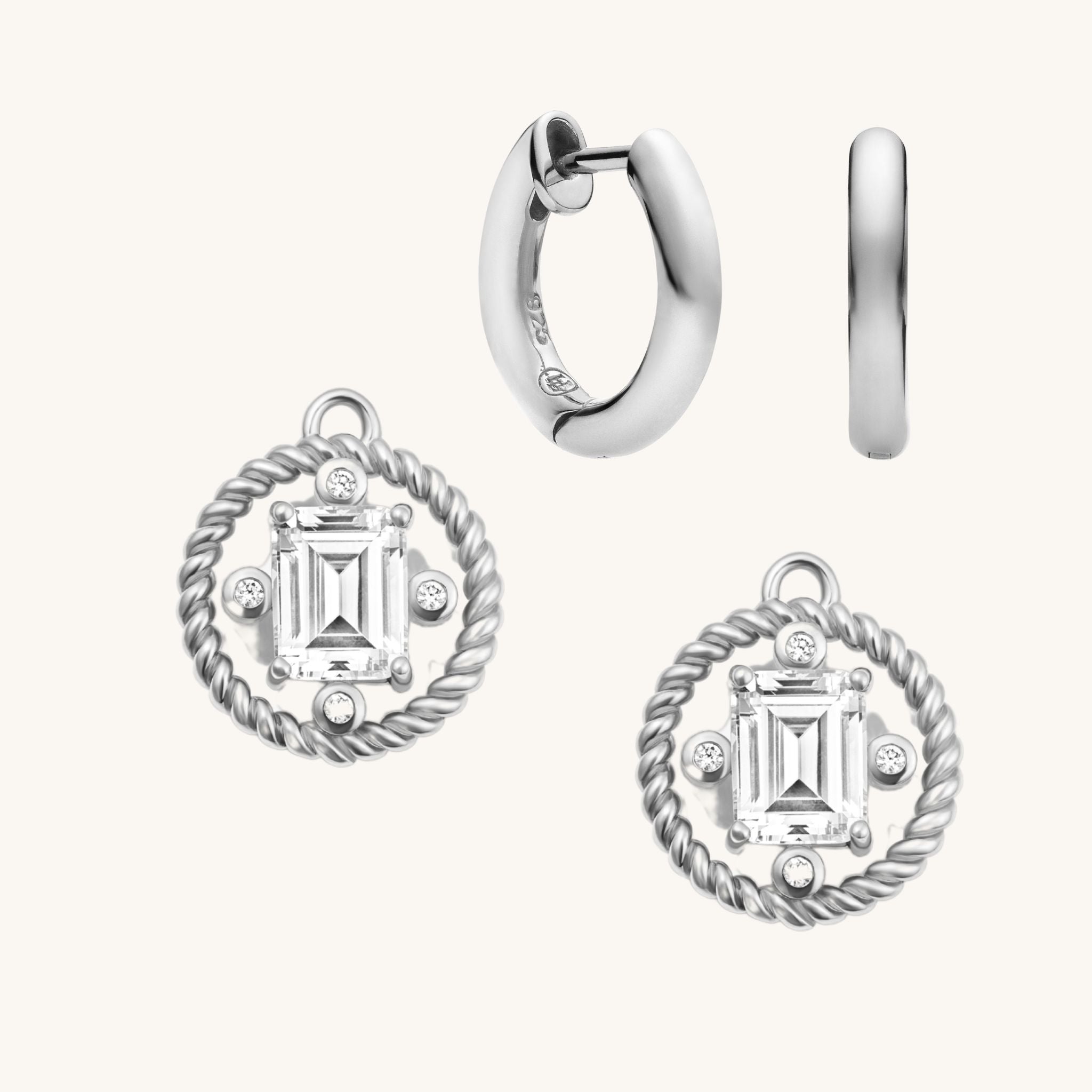 The Silver Zsa Zsa Drops