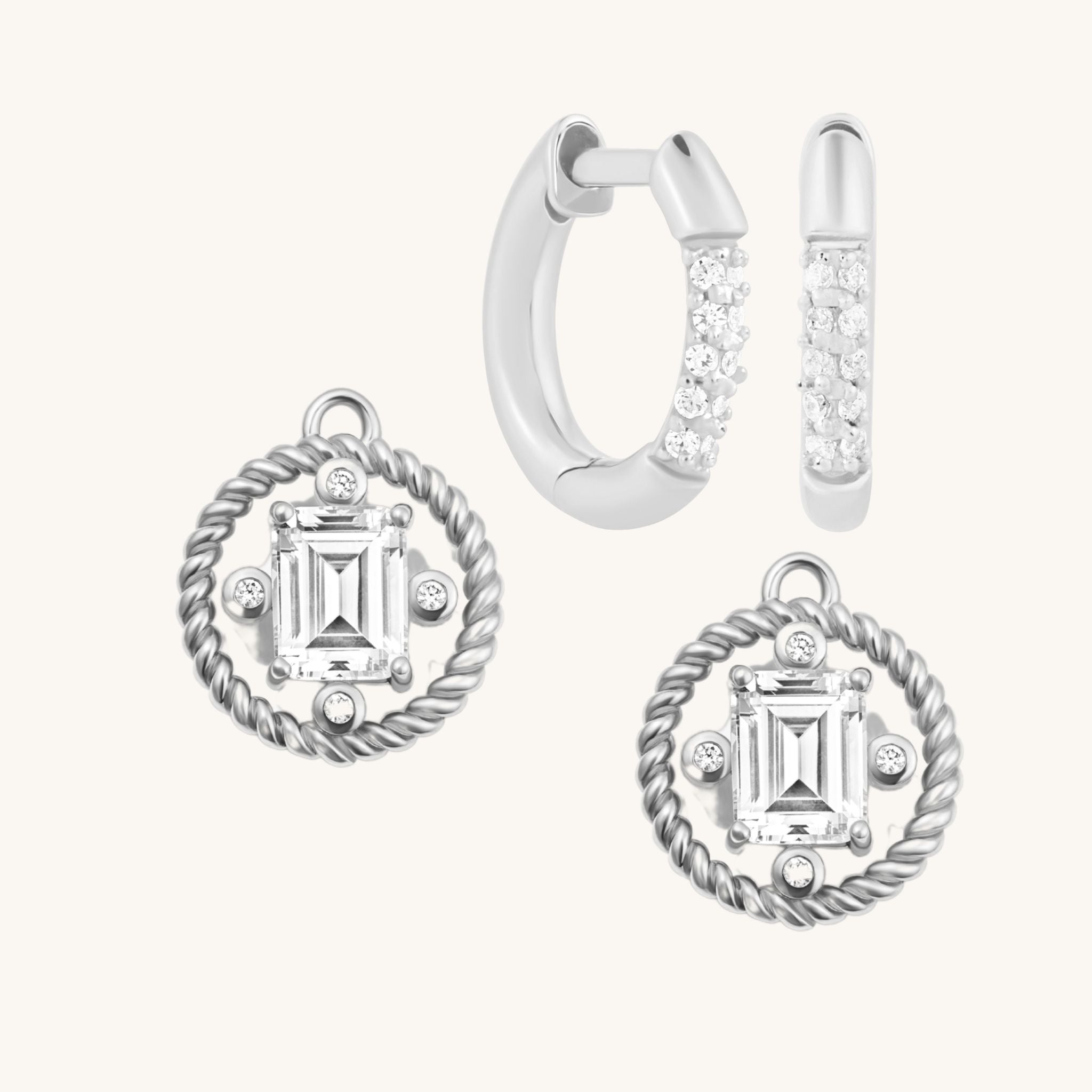 The Silver Zsa Zsa Drops