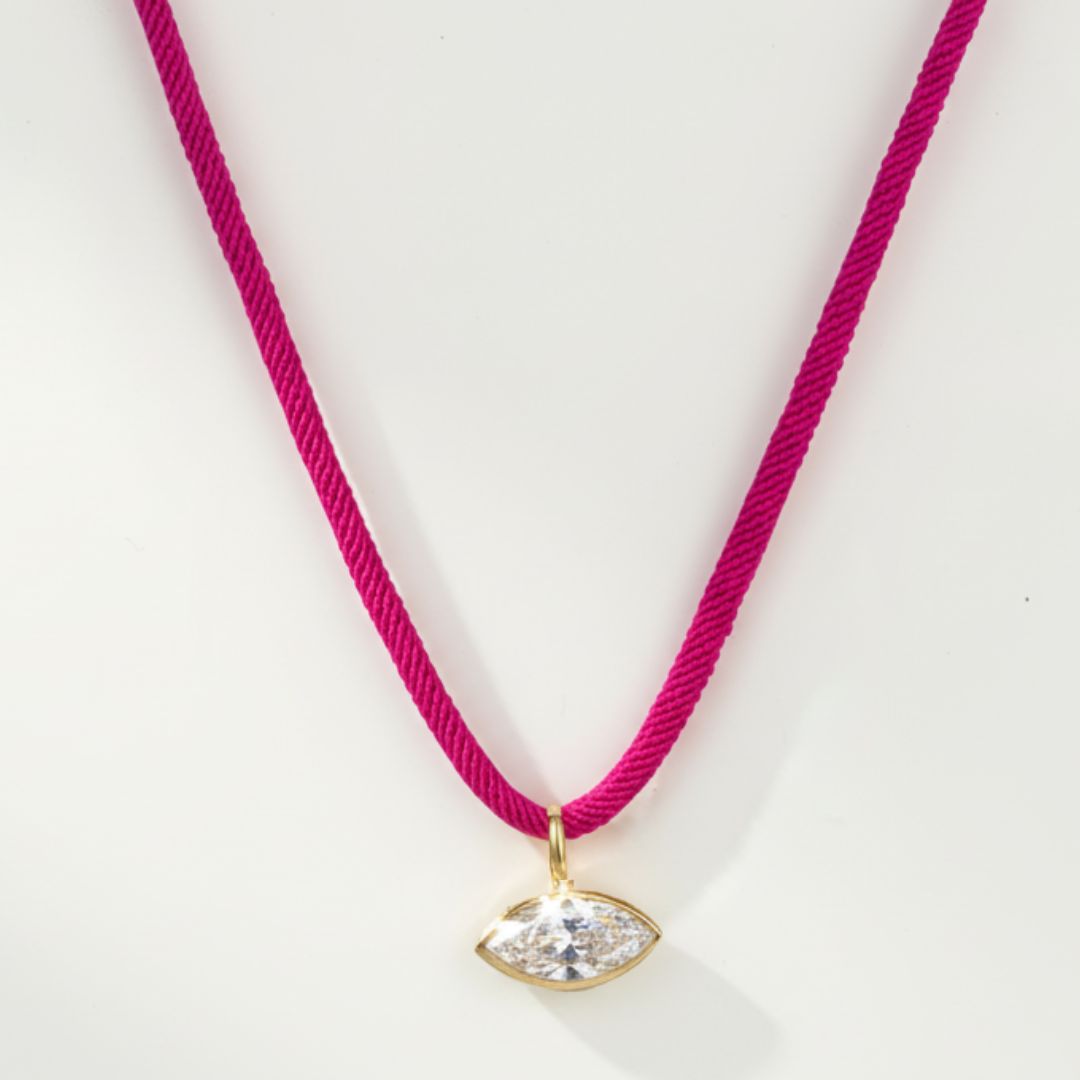 The Axis Necklace | Pink
