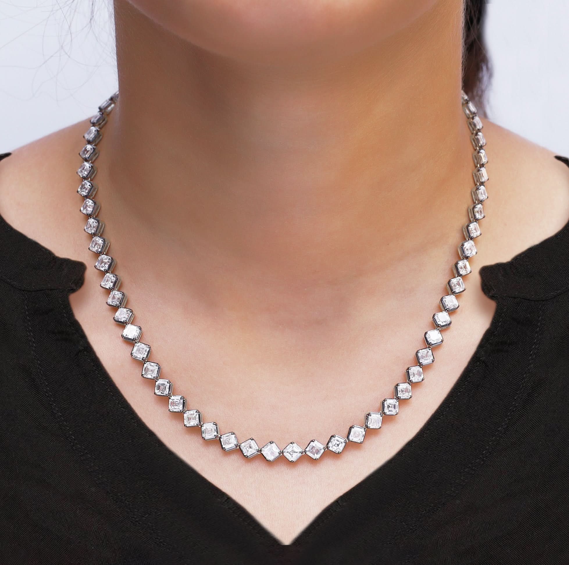 The Diamond Nocturne Necklace