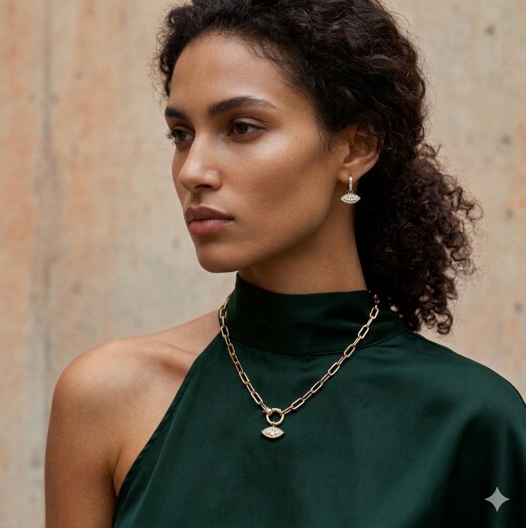 The Gold Axis Chain Necklace