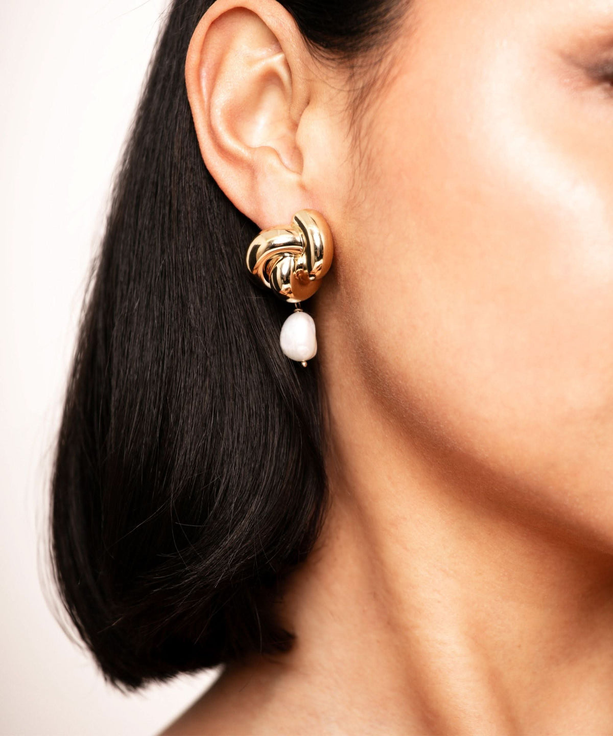 The Gold Forget Me-Knot Earrings