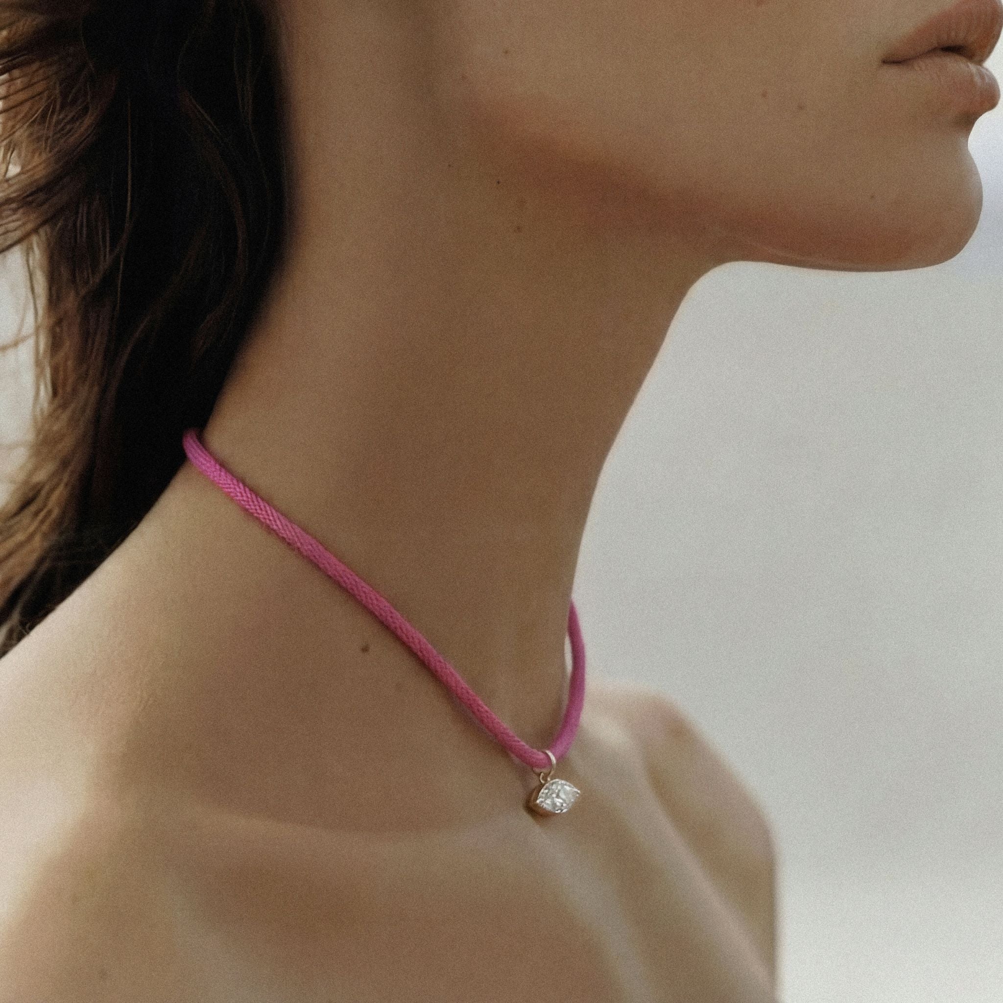 The Axis Necklace | Pink