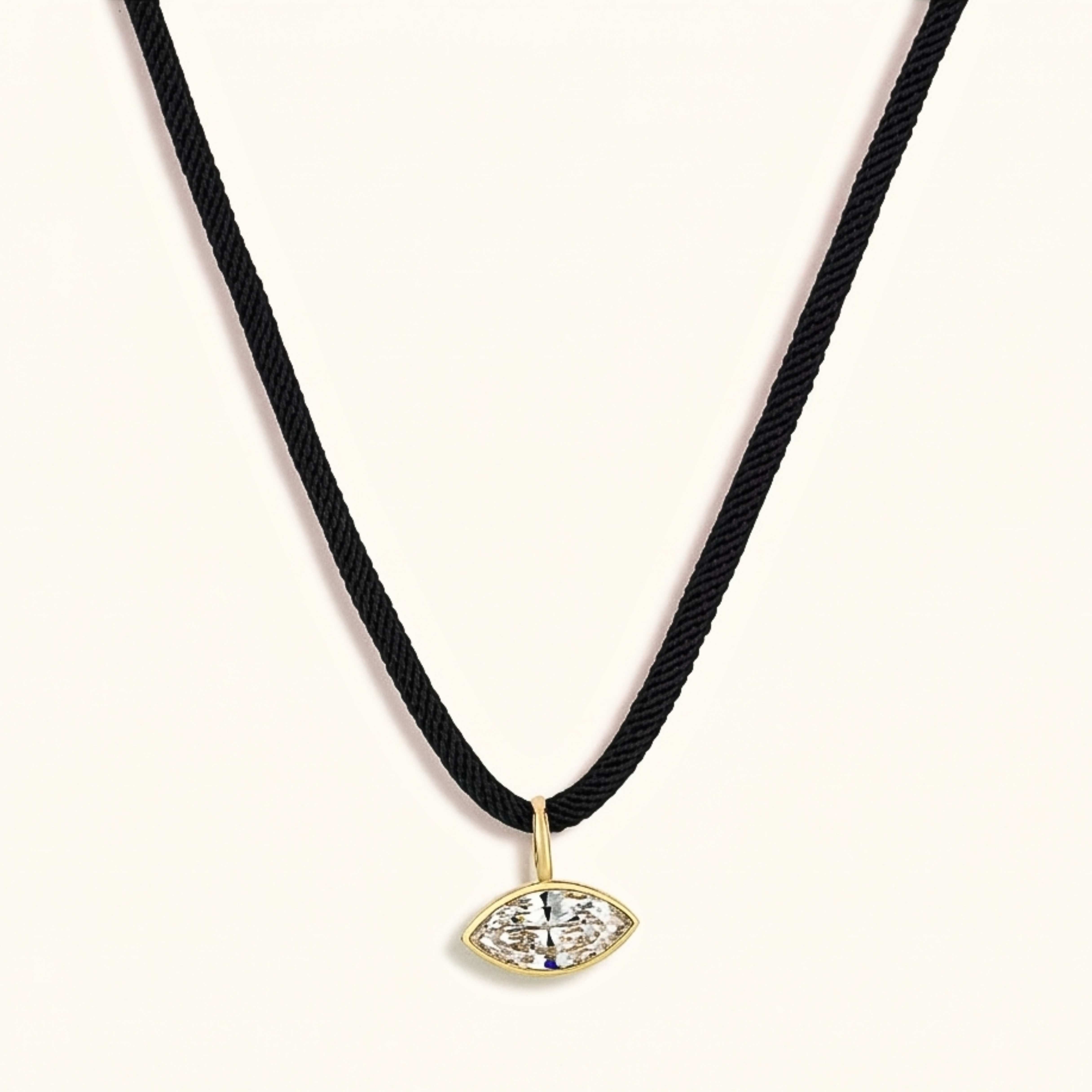 The Axis Necklace | Black
