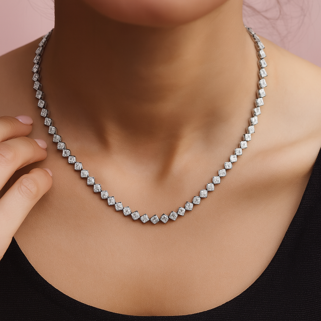 The Diamond Nocturne Necklace