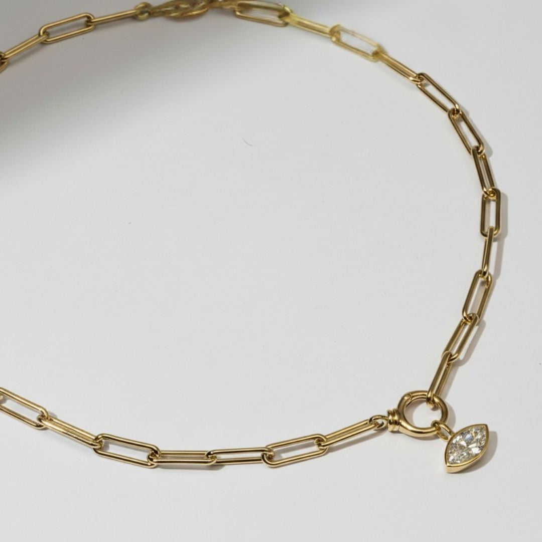 The Gold Axis Chain Necklace
