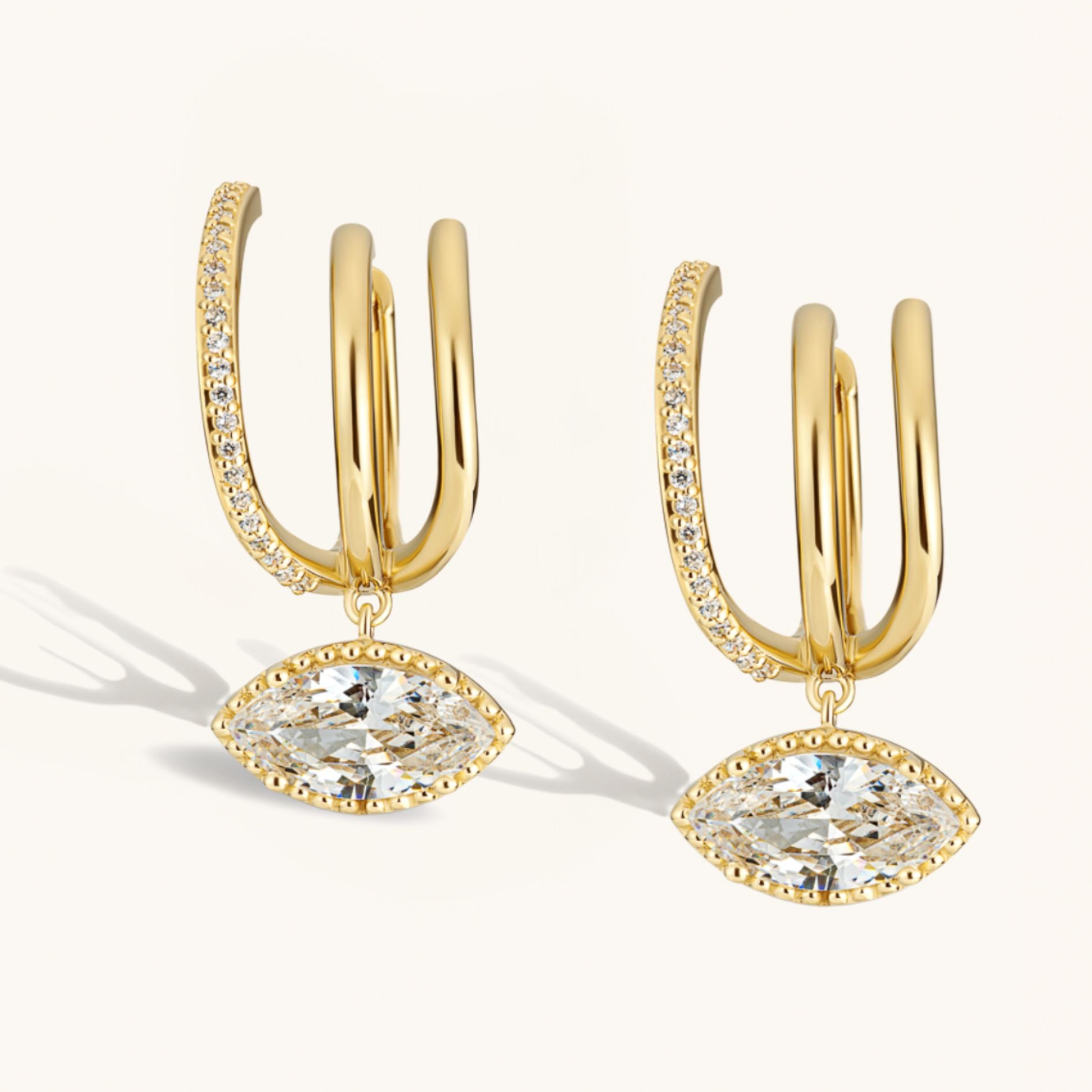 The Axis Cage Earrings