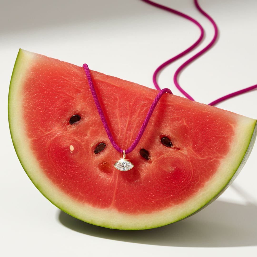 The Axis Necklace | Pink