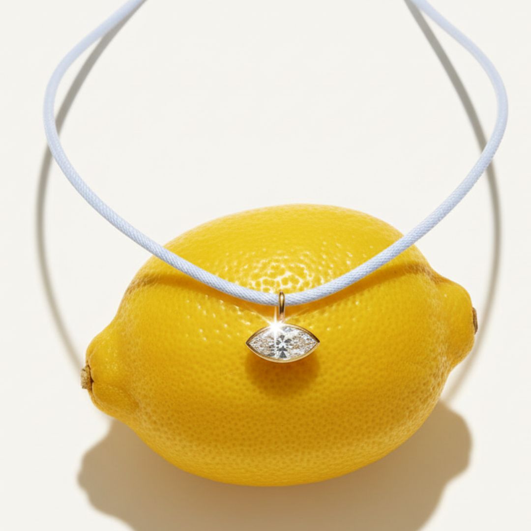 The Axis Necklace | White