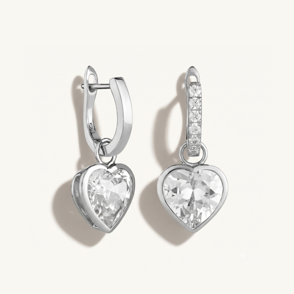 The Silver Big Love Drops