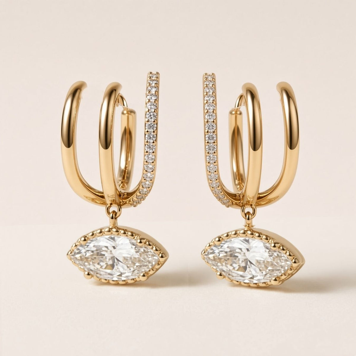 The Axis Cage Earrings