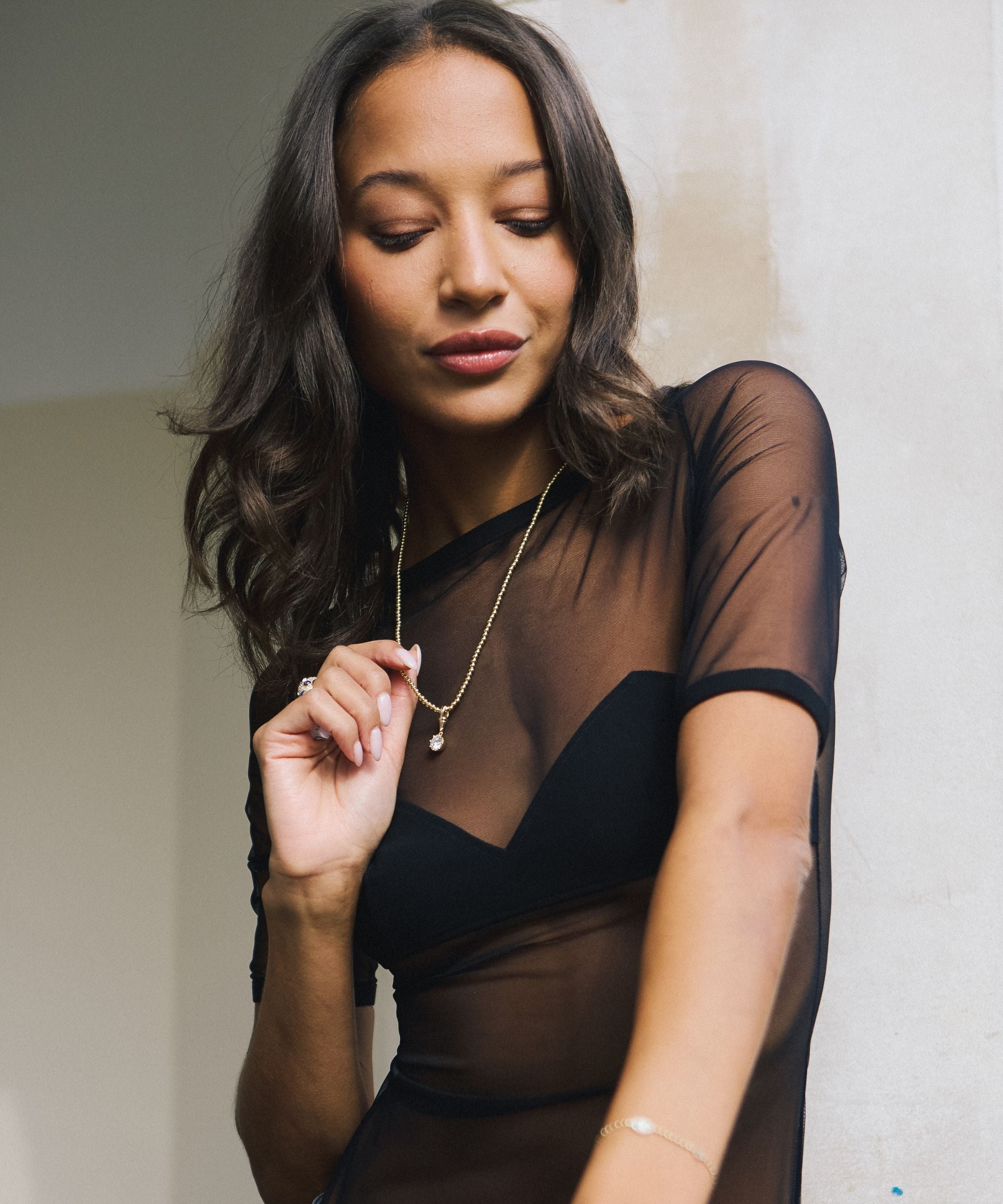 The Silver Petites Billes Necklace