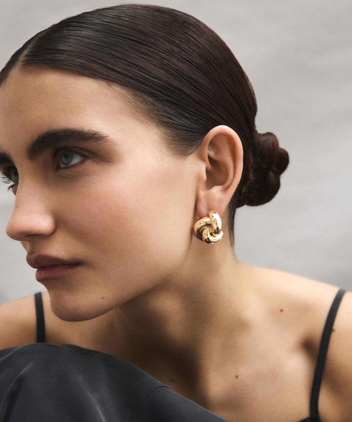 The Gold Forget Me-Knot Earrings