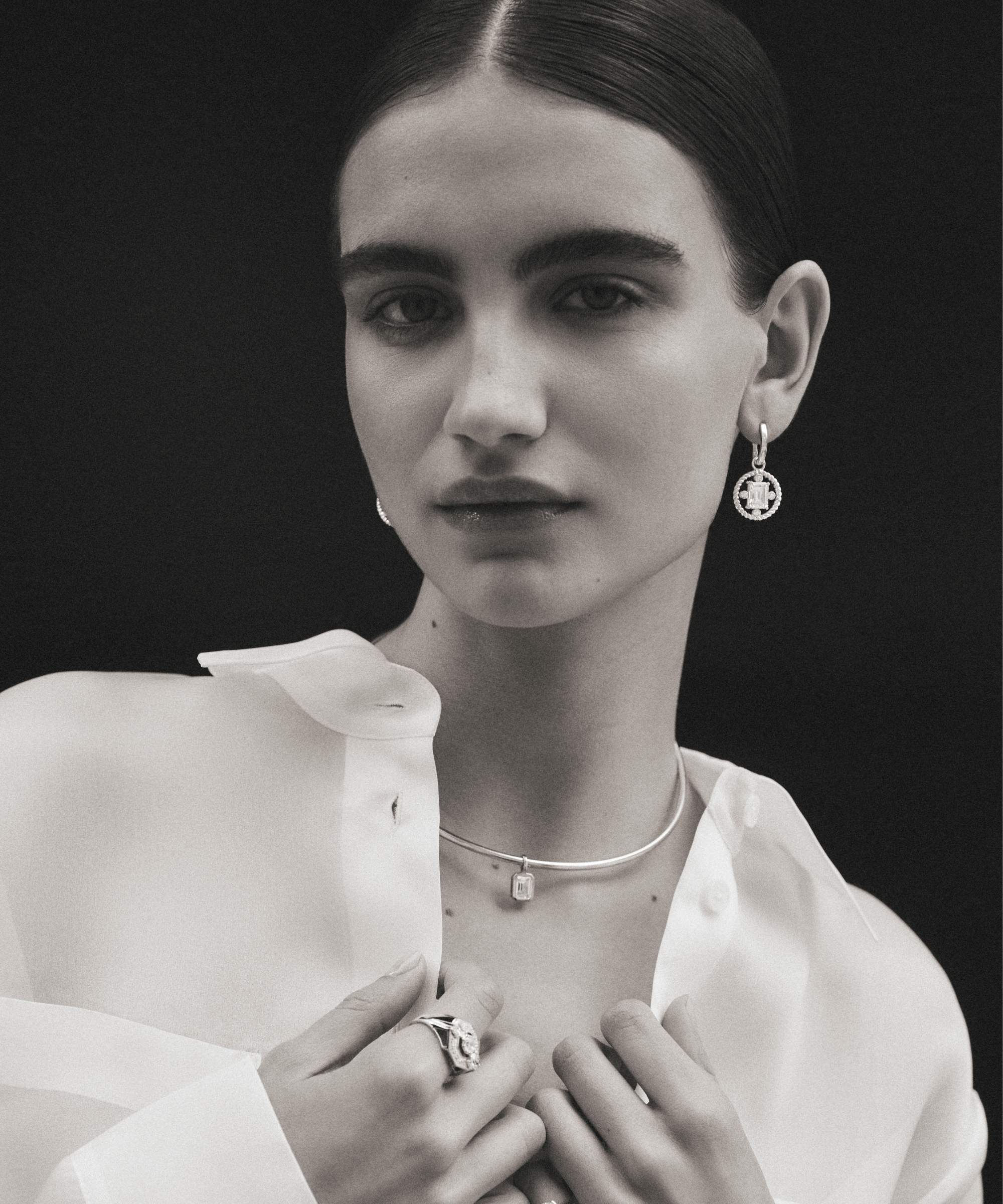 The Silver Zsa Zsa Drops