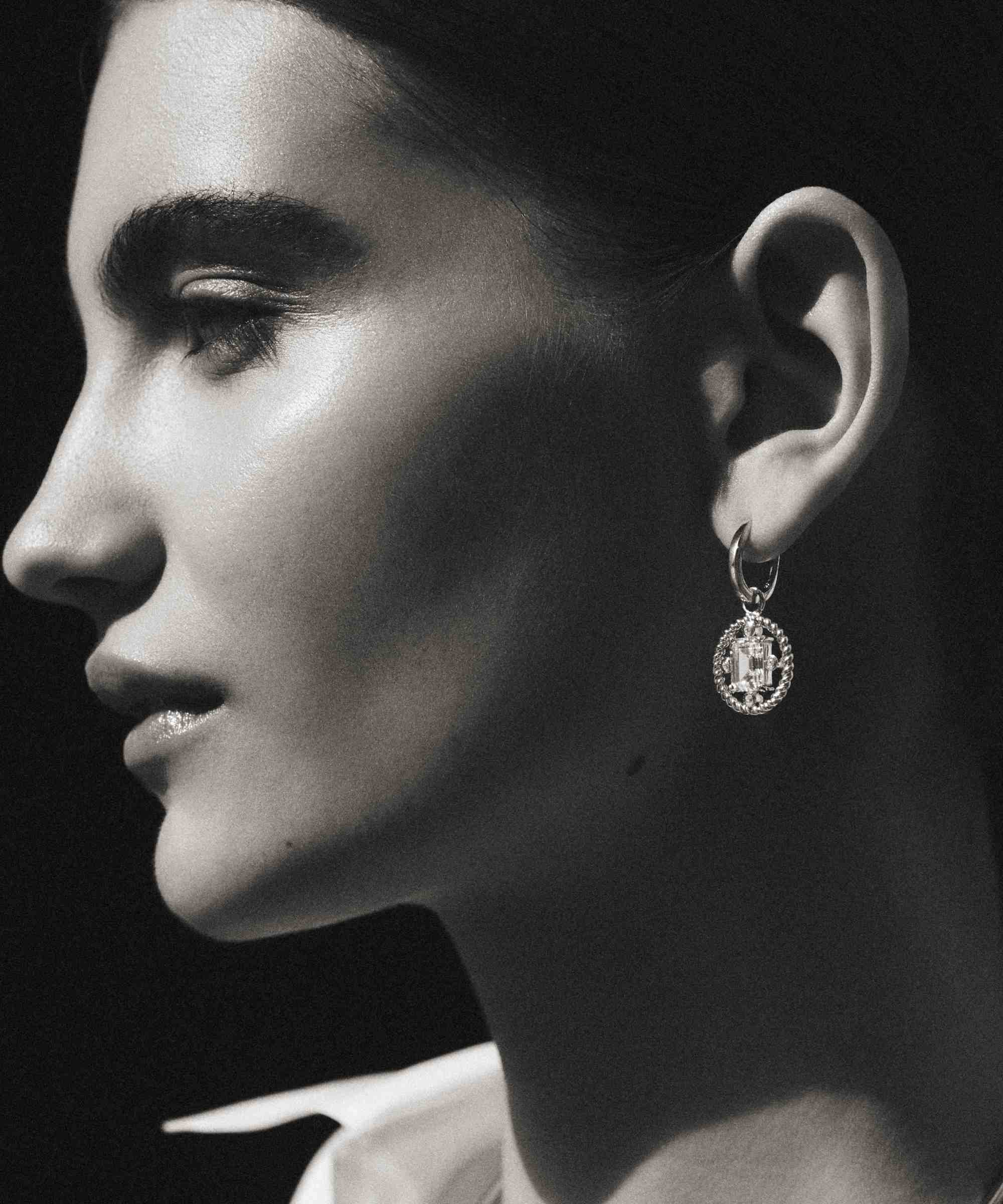 The Silver Zsa Zsa Drops