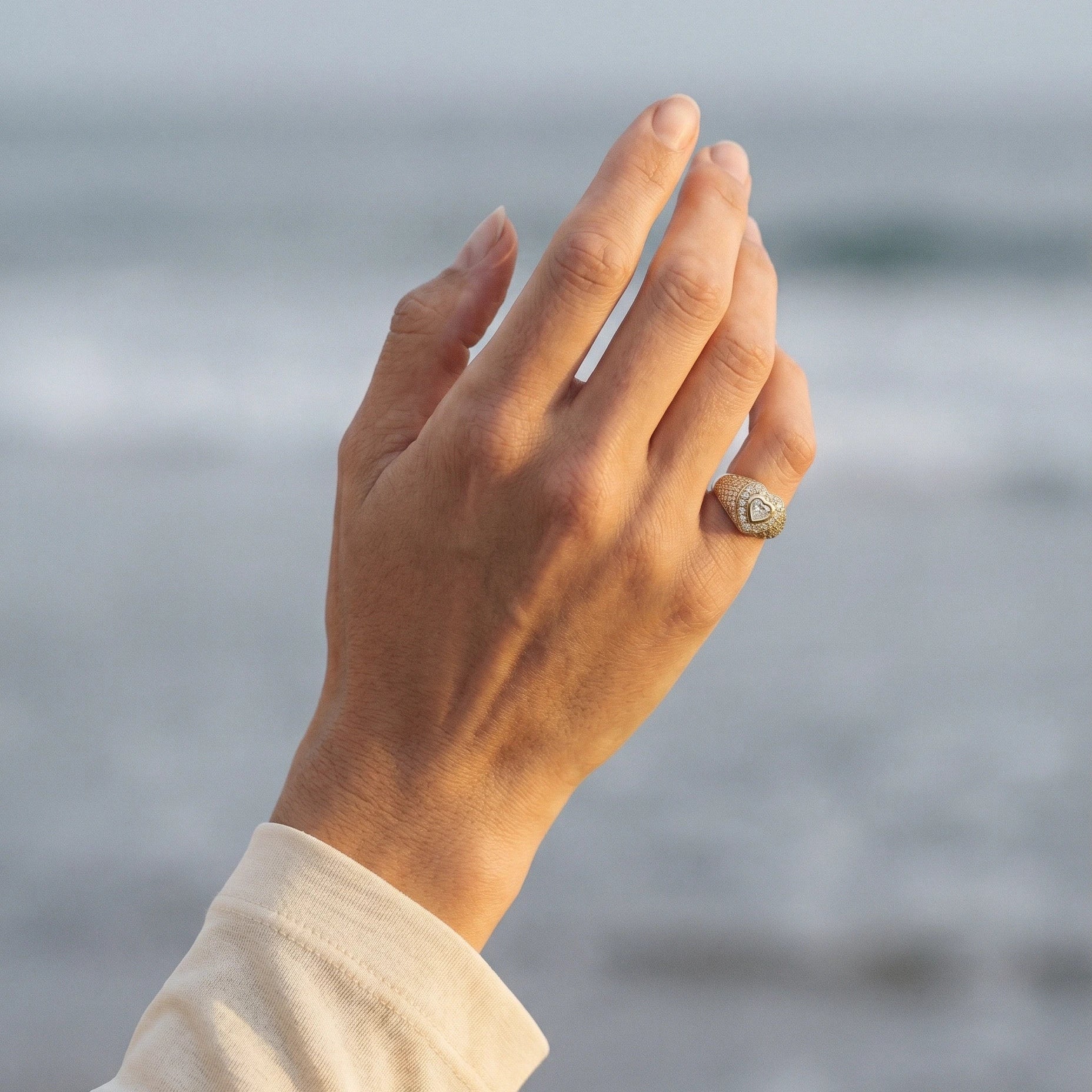 The Heart of Gold Ring