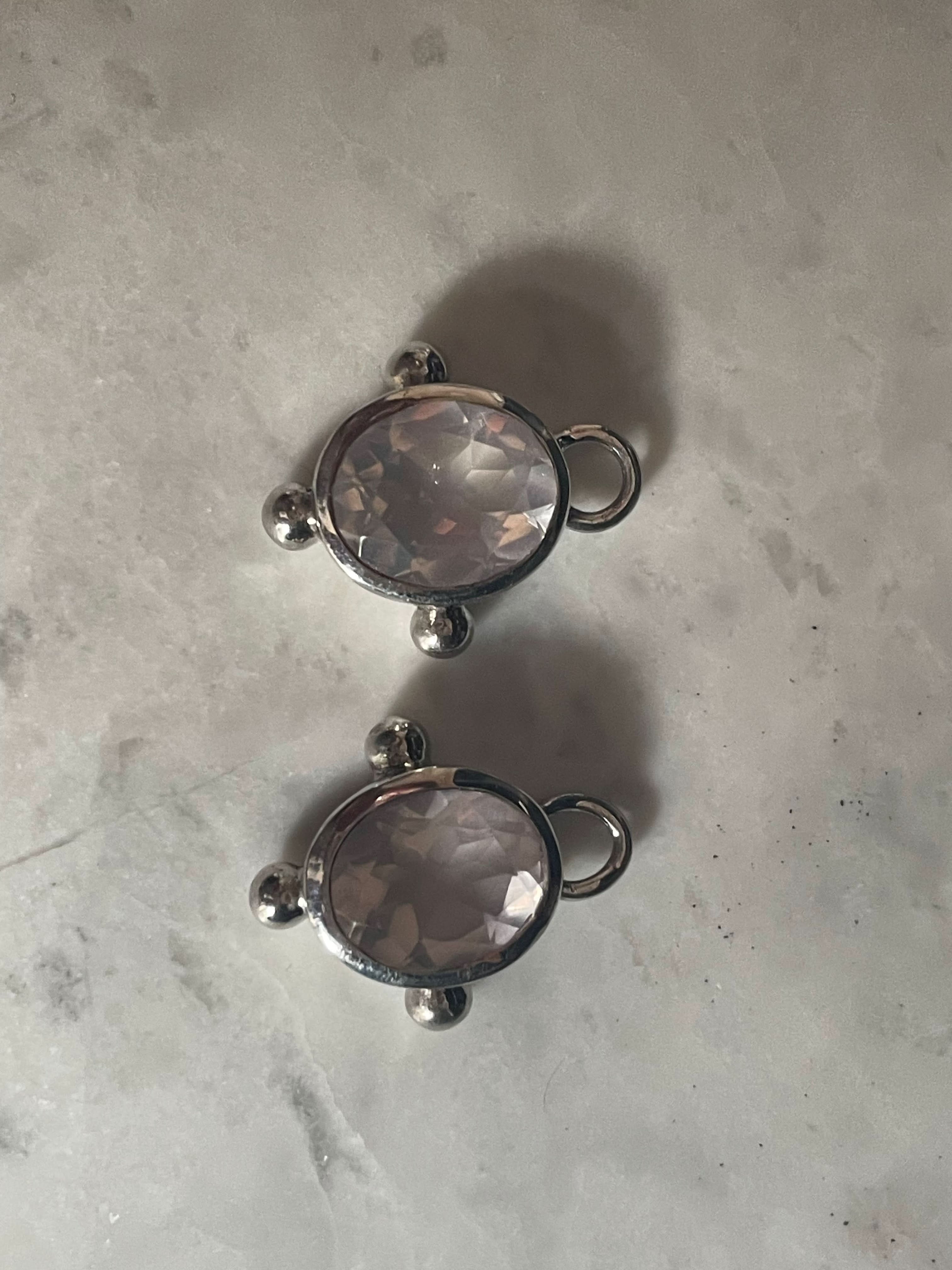 The Silver Oval Drops