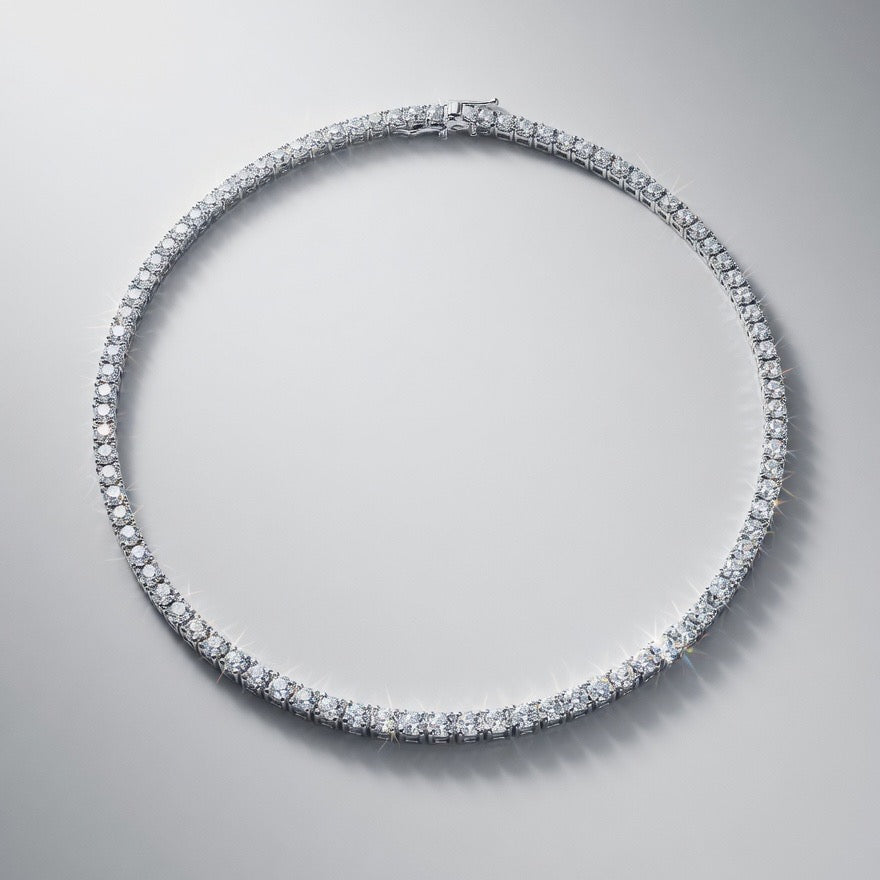 The Moissanite Runway Collar