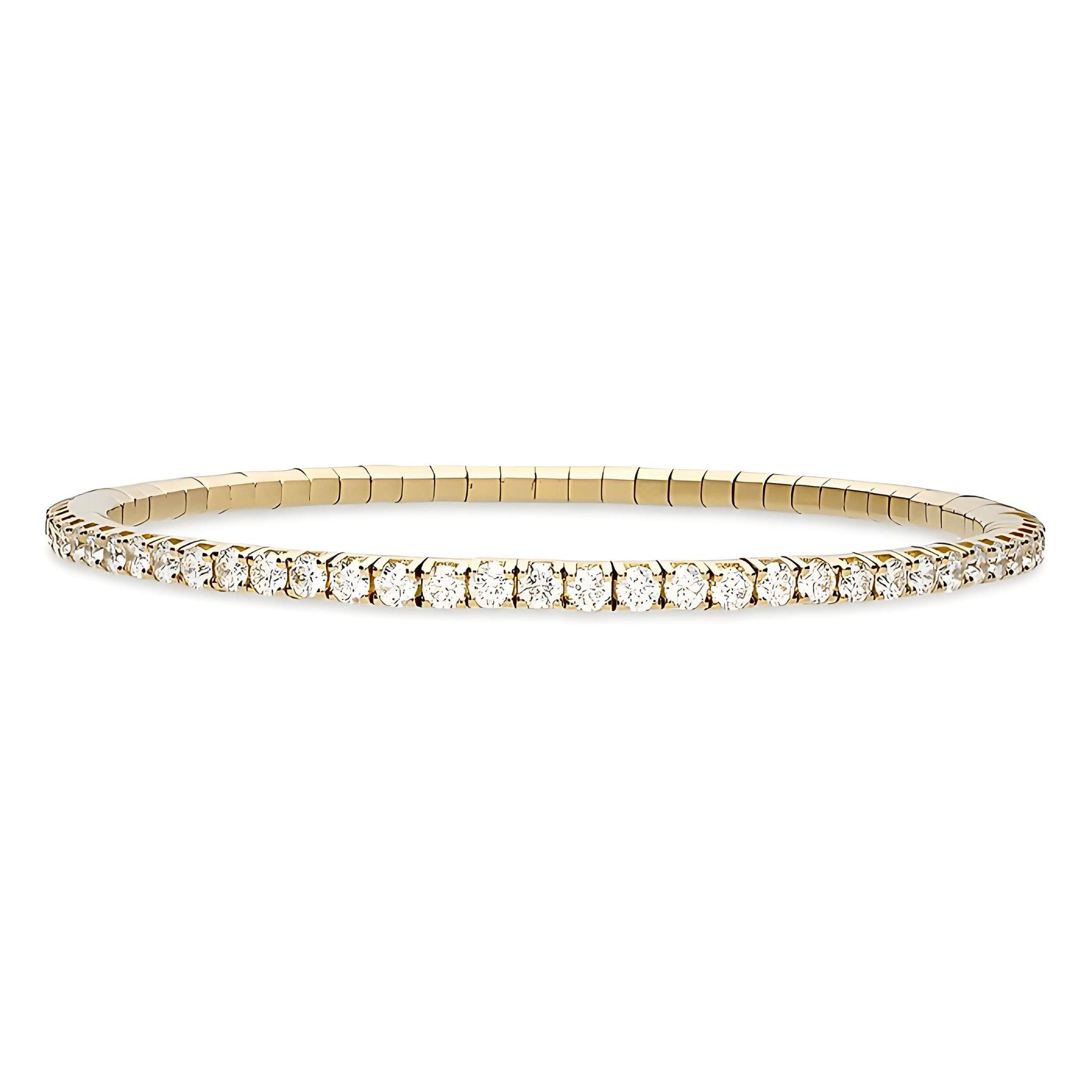 The Stretch Diamond Tennis Bracelet
