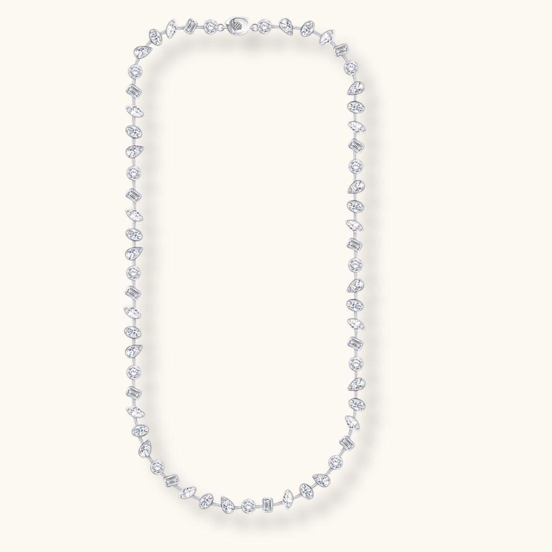 The Moissanite Rhapsody Necklace