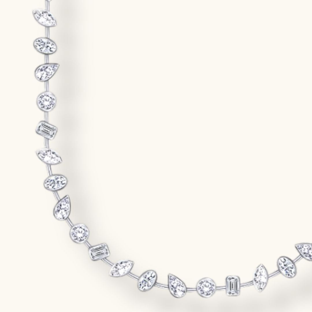 The Moissanite Rhapsody Necklace