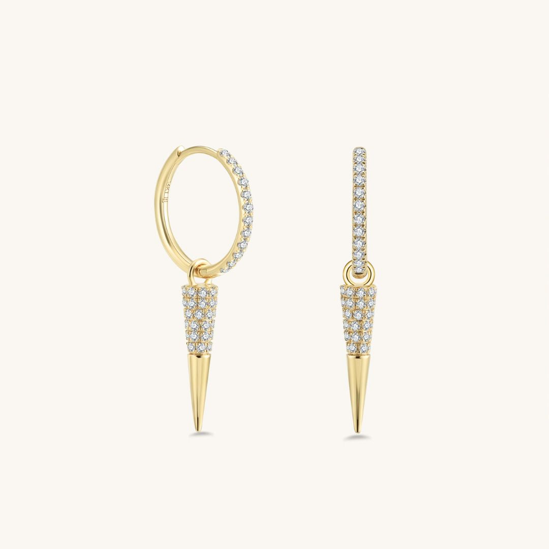 The Diamond Dart Earrings